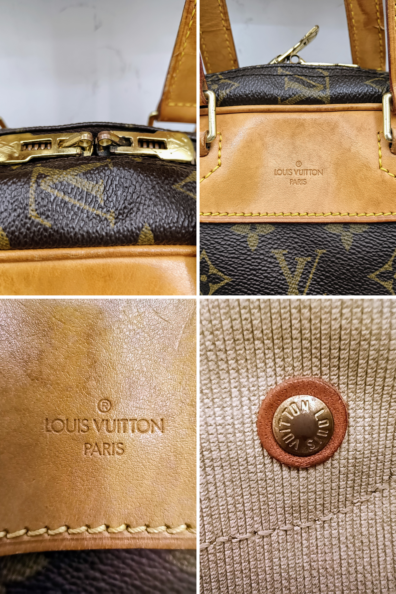 Louis Vuitton - Borsa Tote a mano Excursion Monogram Vintage