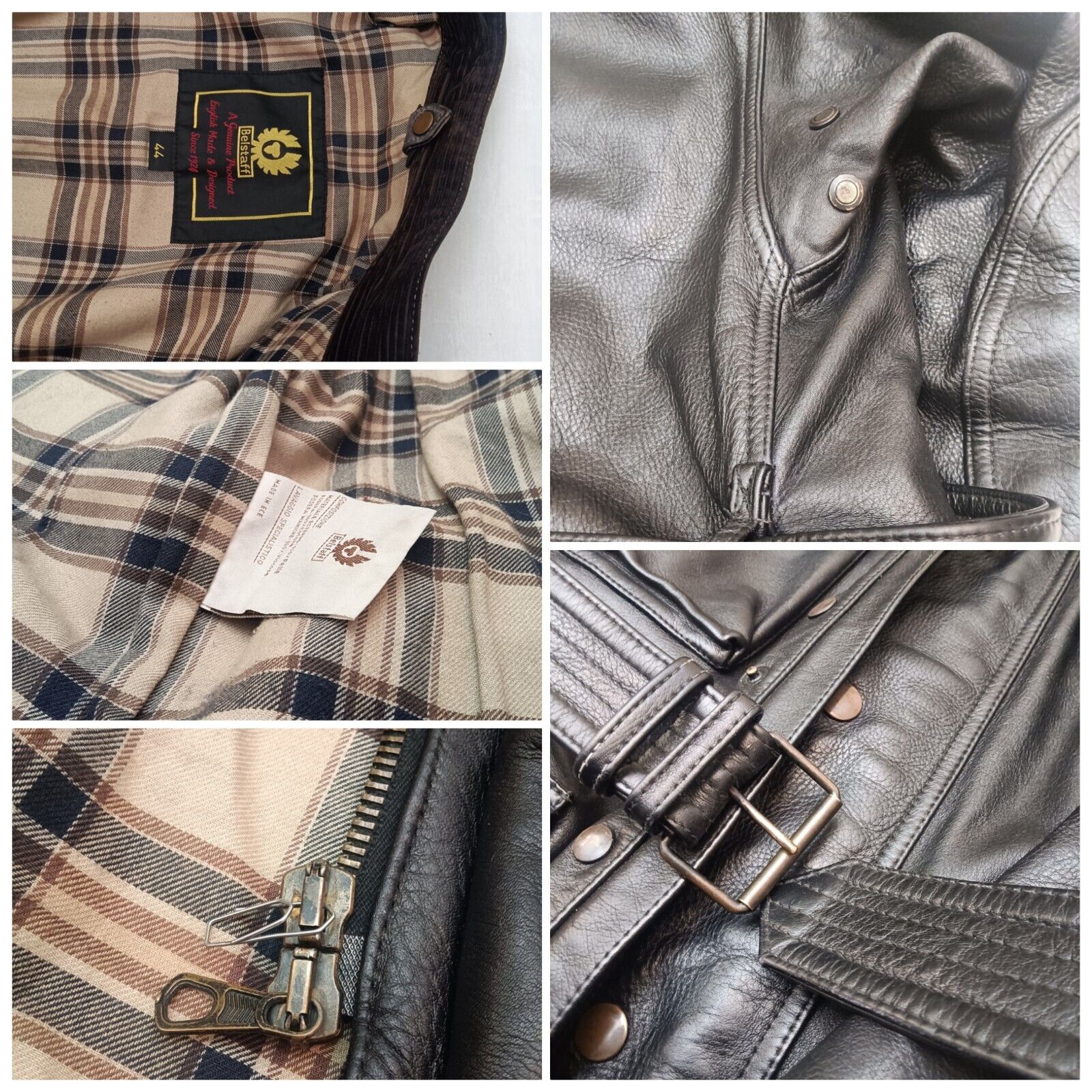 Belstaff Trialmaster Panther – Giubbotto in Pelle Uomo Unisex