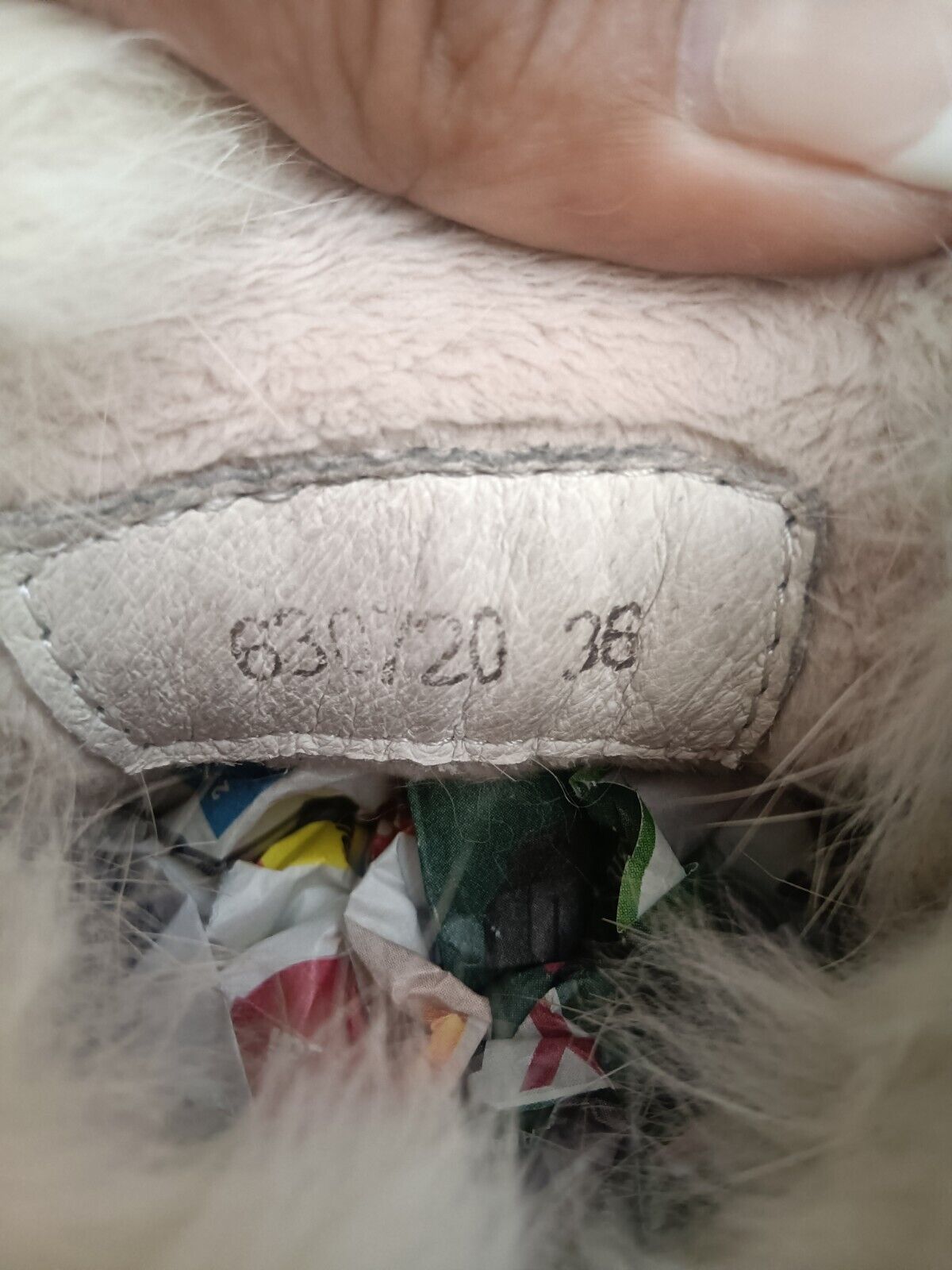 Gucci – Sneakers "Coda" Alte Pelle Guccissima Bordi in Pelliccia