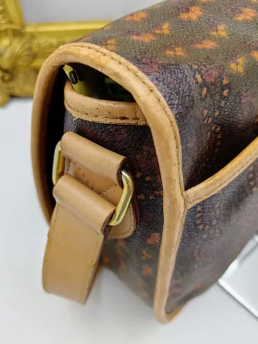 Escada - Camera Bag Tracolla Vintage in Canvas Fantasia