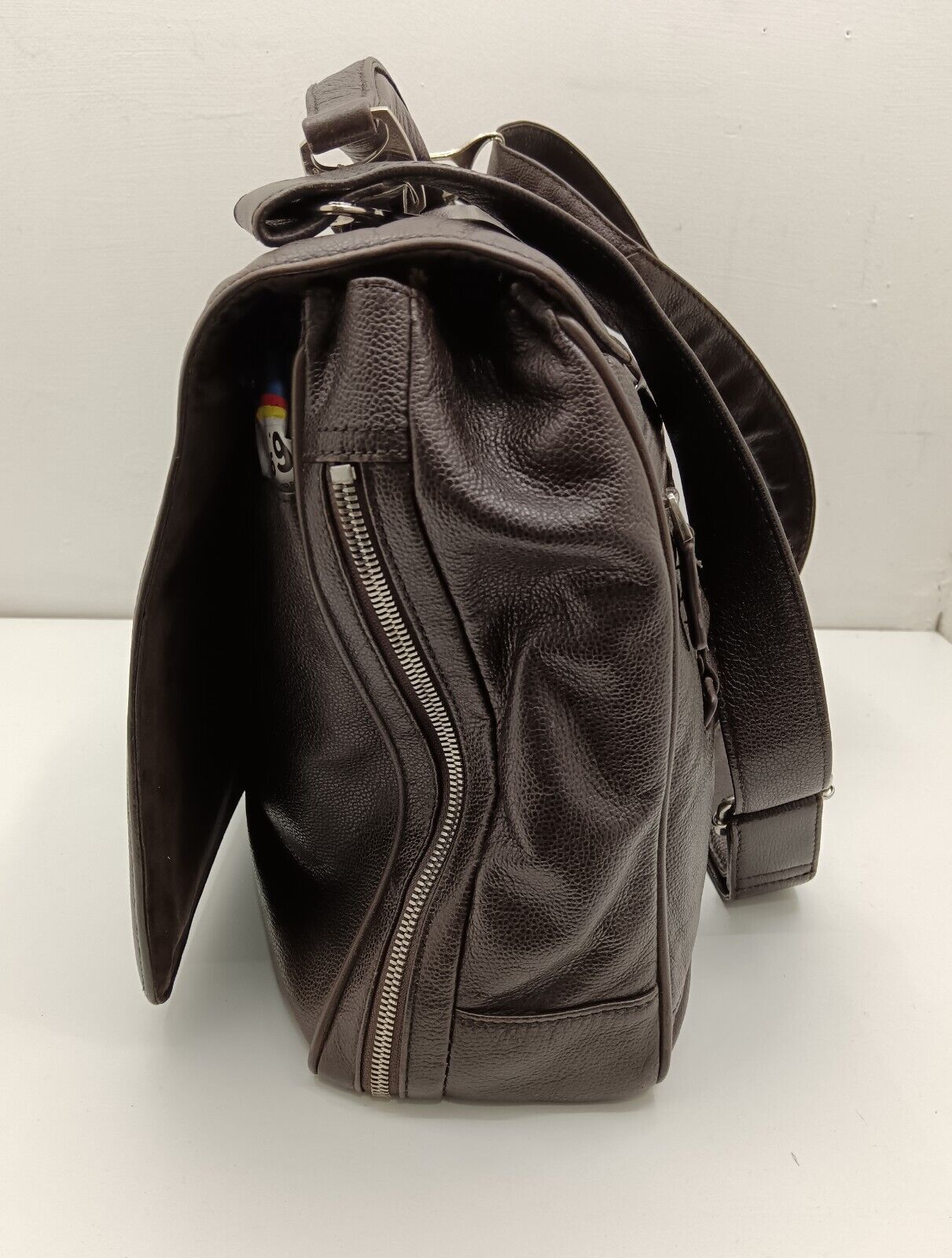 Piquadro – Cartella Modus Expandable Briefcase in Pelle Micro-Martellata