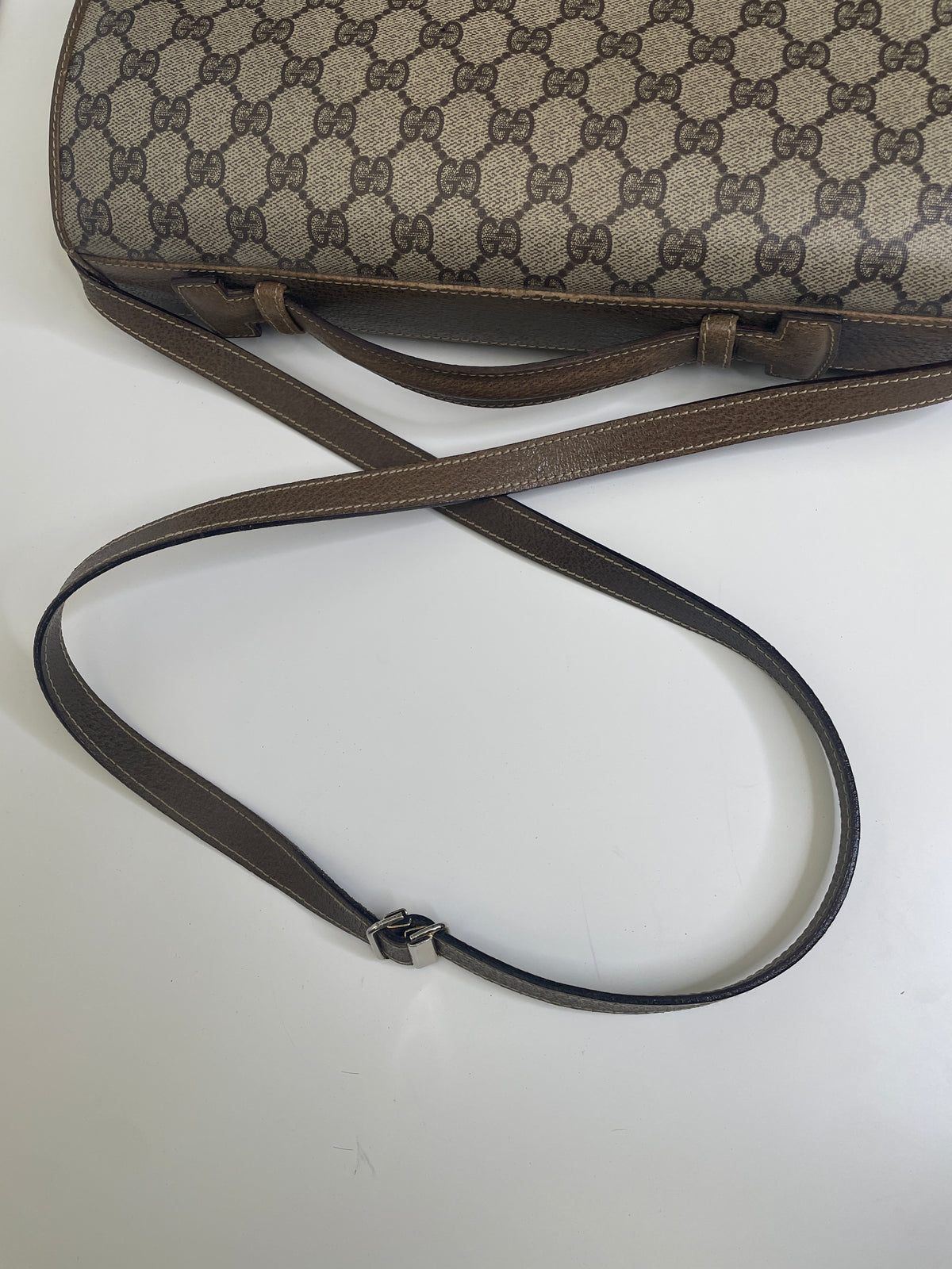 Gucci Ophidia Mega Camera Bag/Valigetta GG Beige con Tracolla