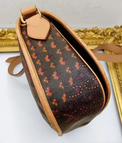 Escada - Camera Bag Tracolla Vintage in Canvas Fantasia