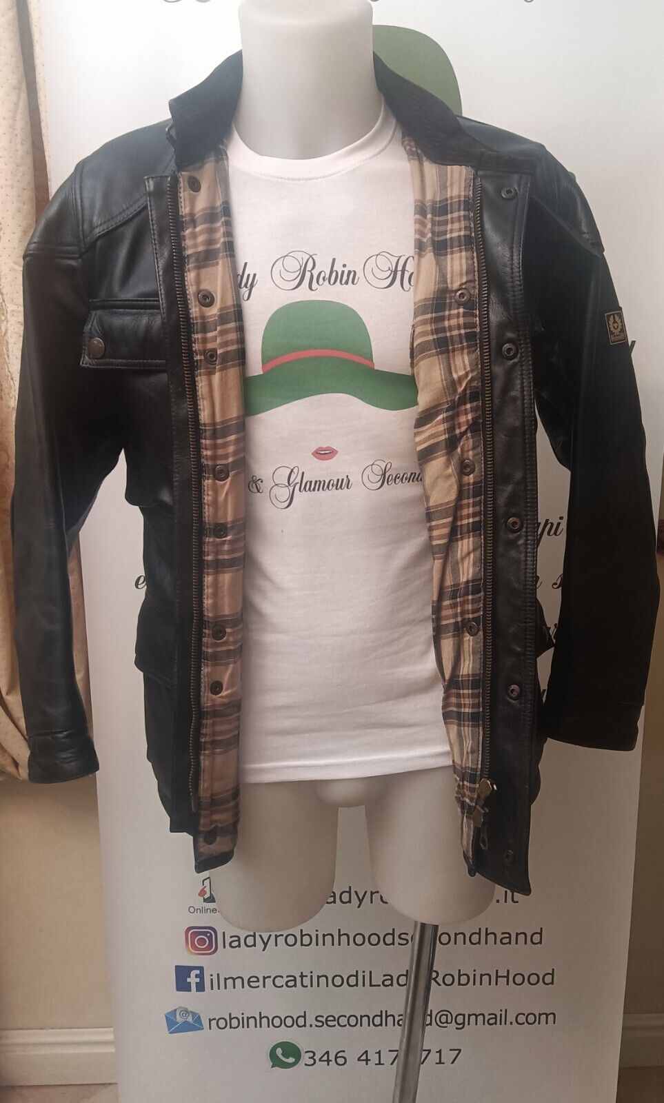 Belstaff Trialmaster Panther – Giubbotto in Pelle Uomo Unisex
