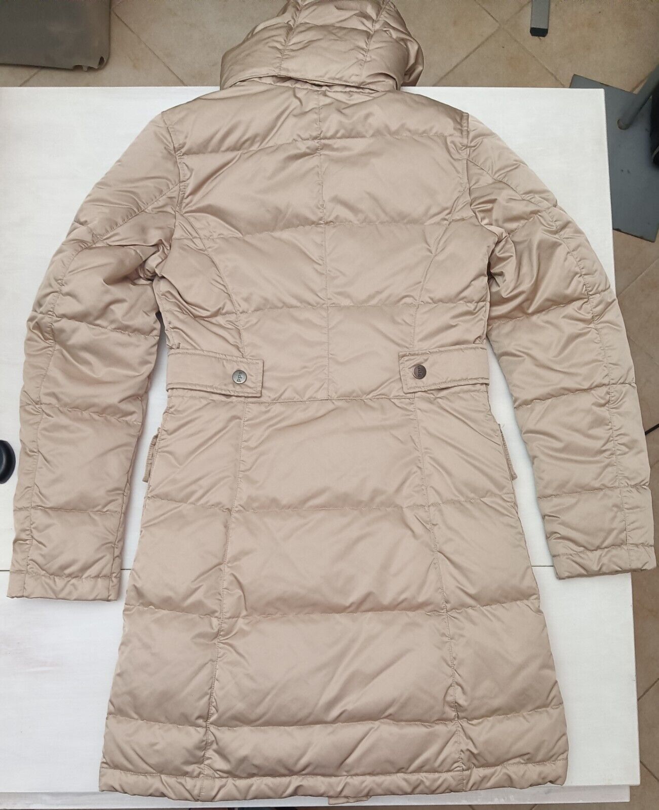 Add – Piumino Imbottito Donna con Martingala e cappuccio