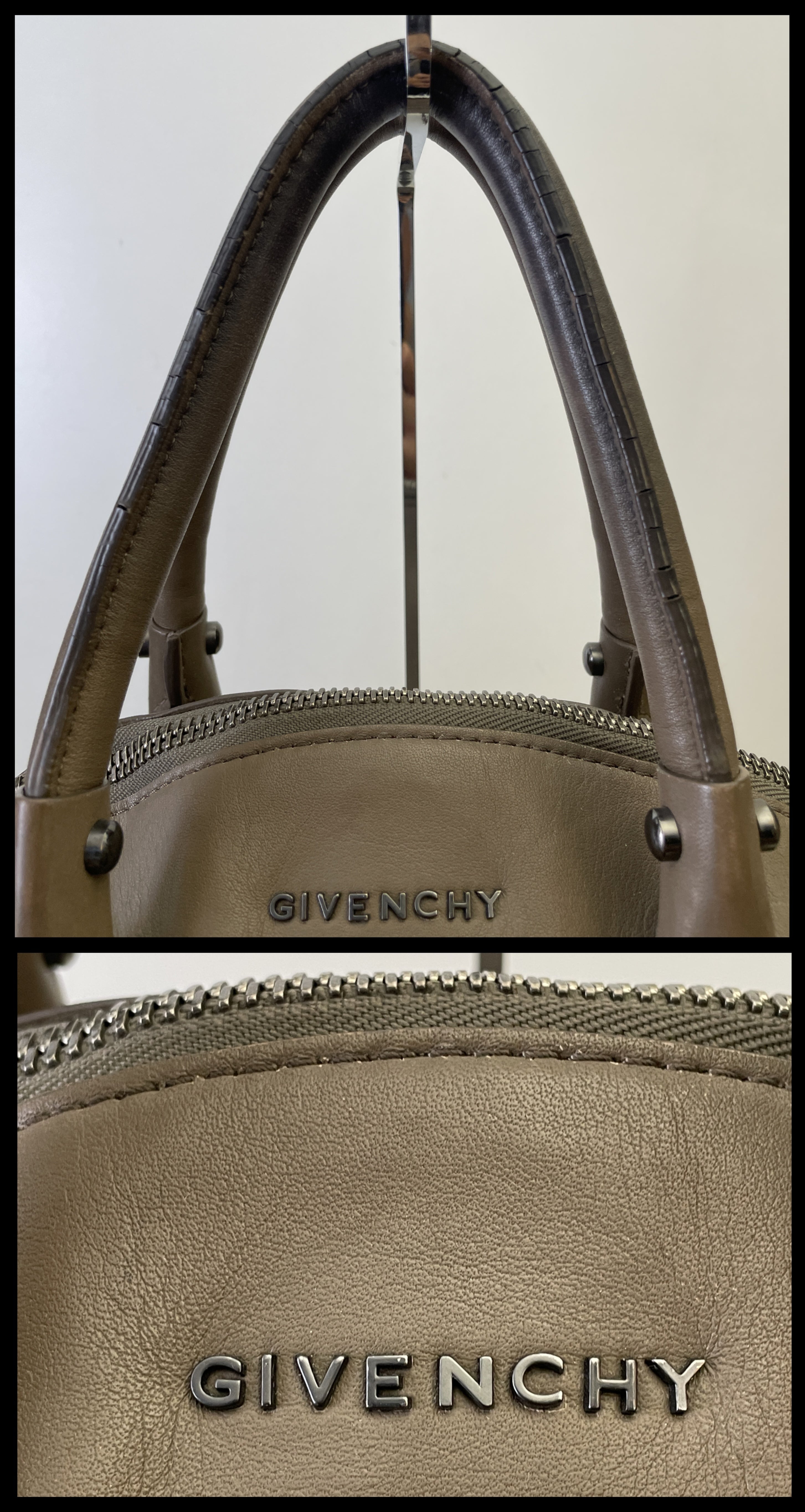 Givenchy - Tote Verticale Pelle Tortora