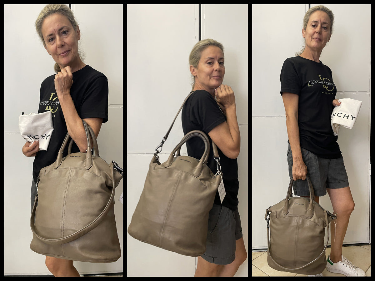 Givenchy - Tote Verticale Pelle Tortora