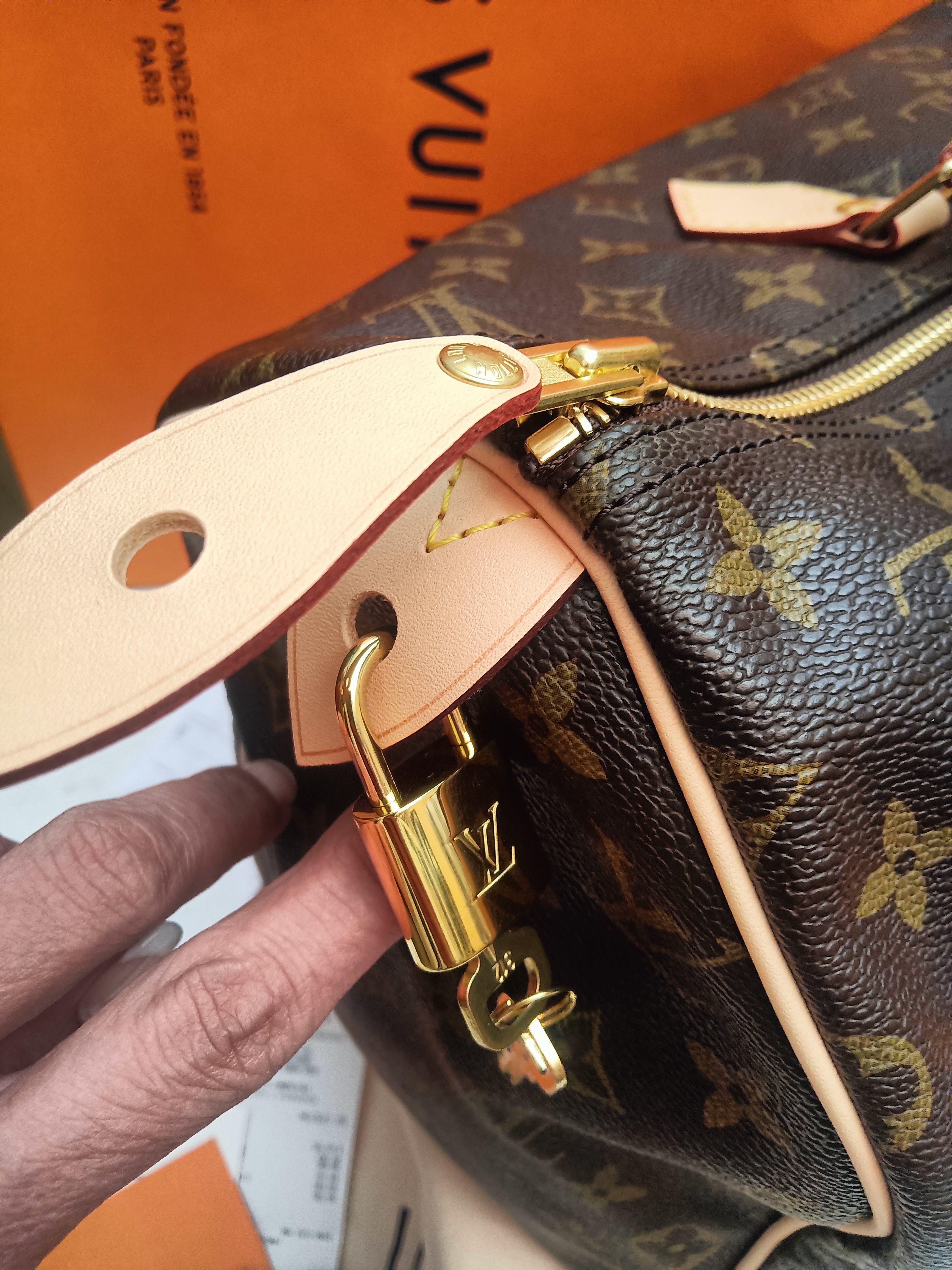 Louis Vuitton – Speedy 35 Monogram Full Set
