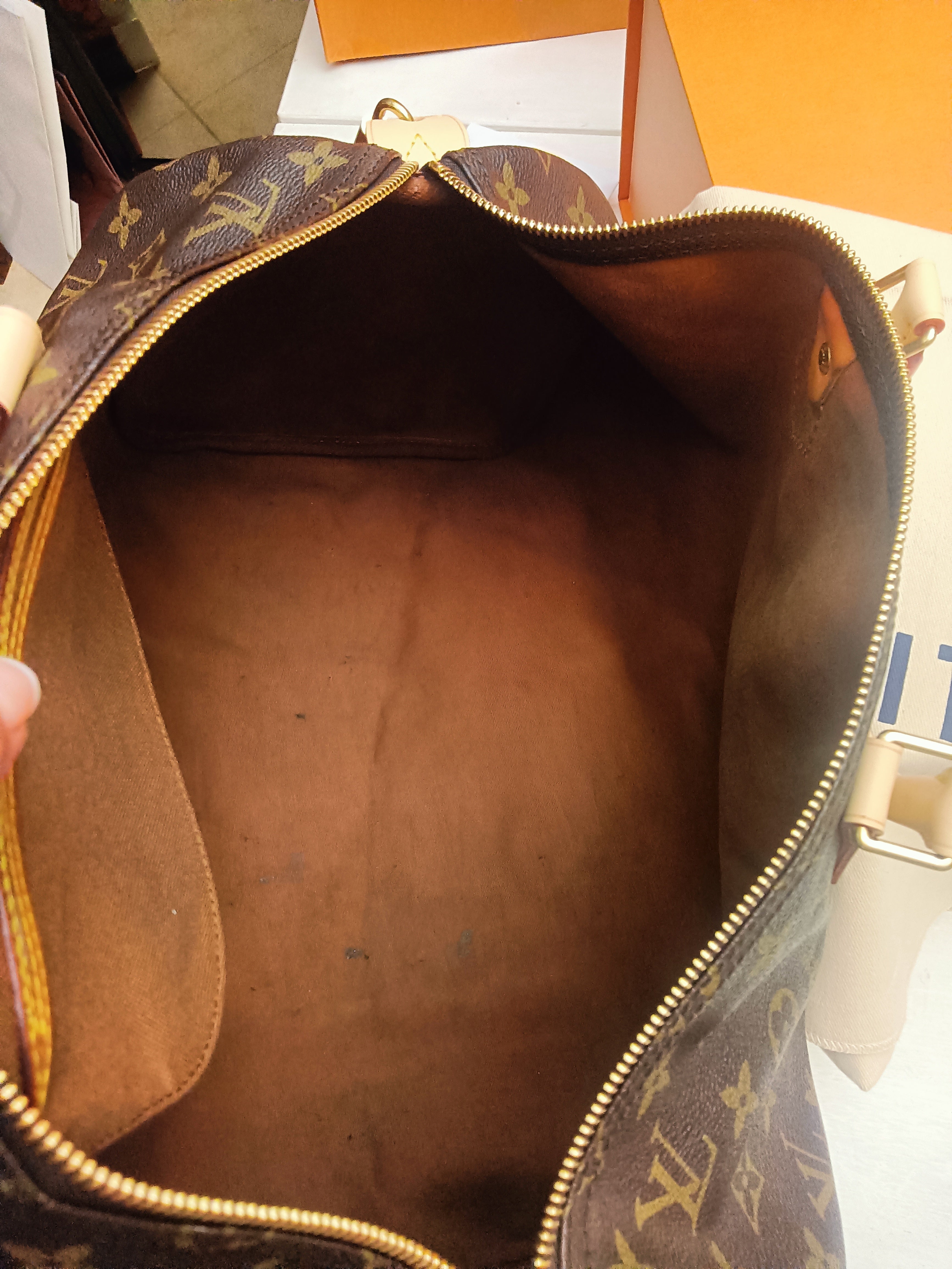 Louis Vuitton – Speedy 35 Monogram Full Set