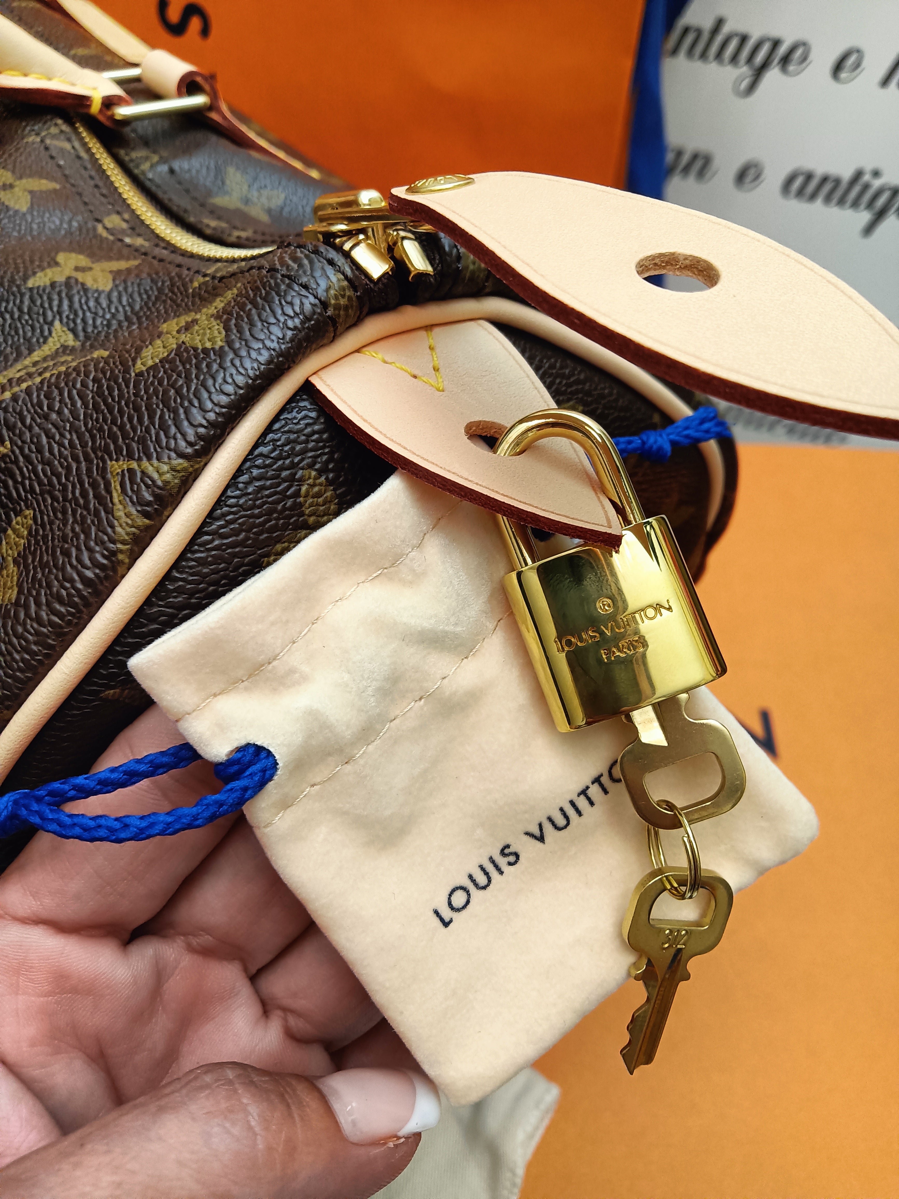 Louis Vuitton – Speedy 35 Monogram Full Set