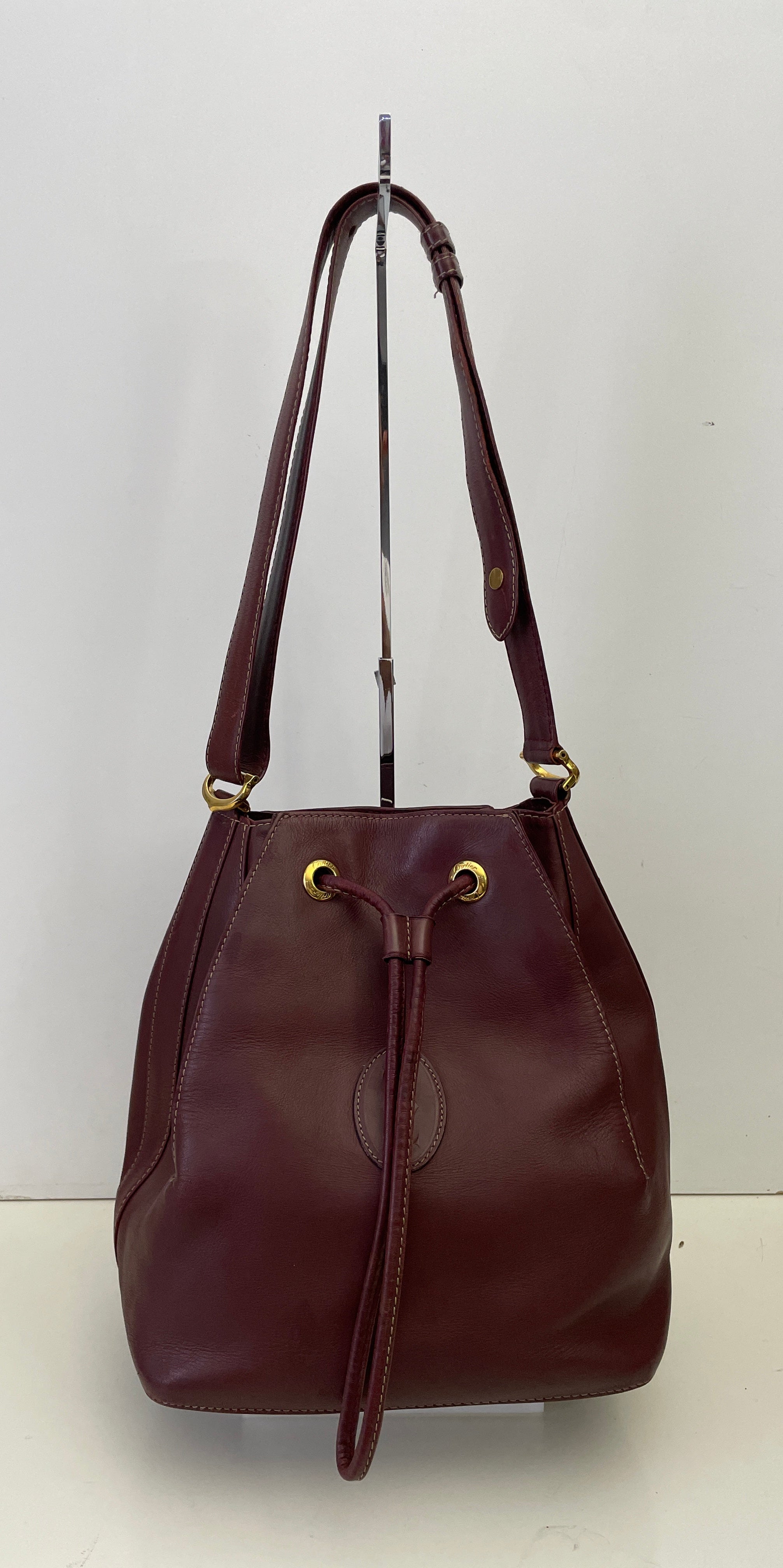 Cartier - Secchiello espandibile bordeaux scuro