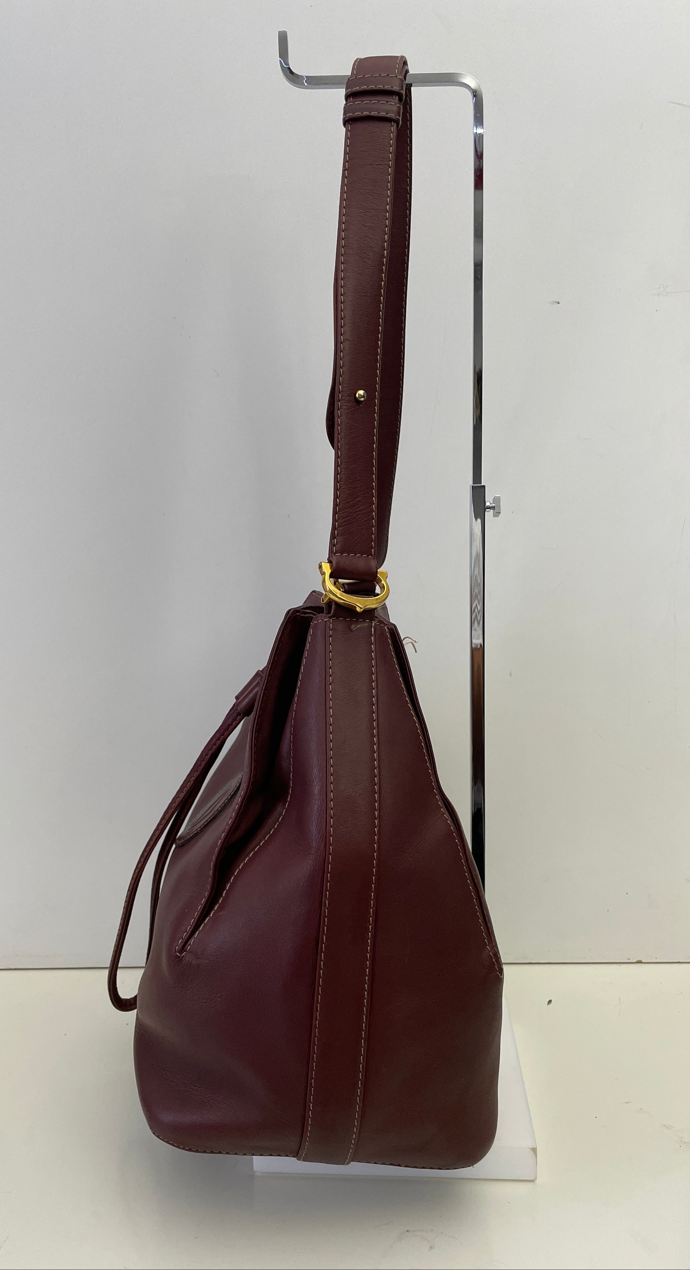 Cartier - Secchiello espandibile bordeaux scuro