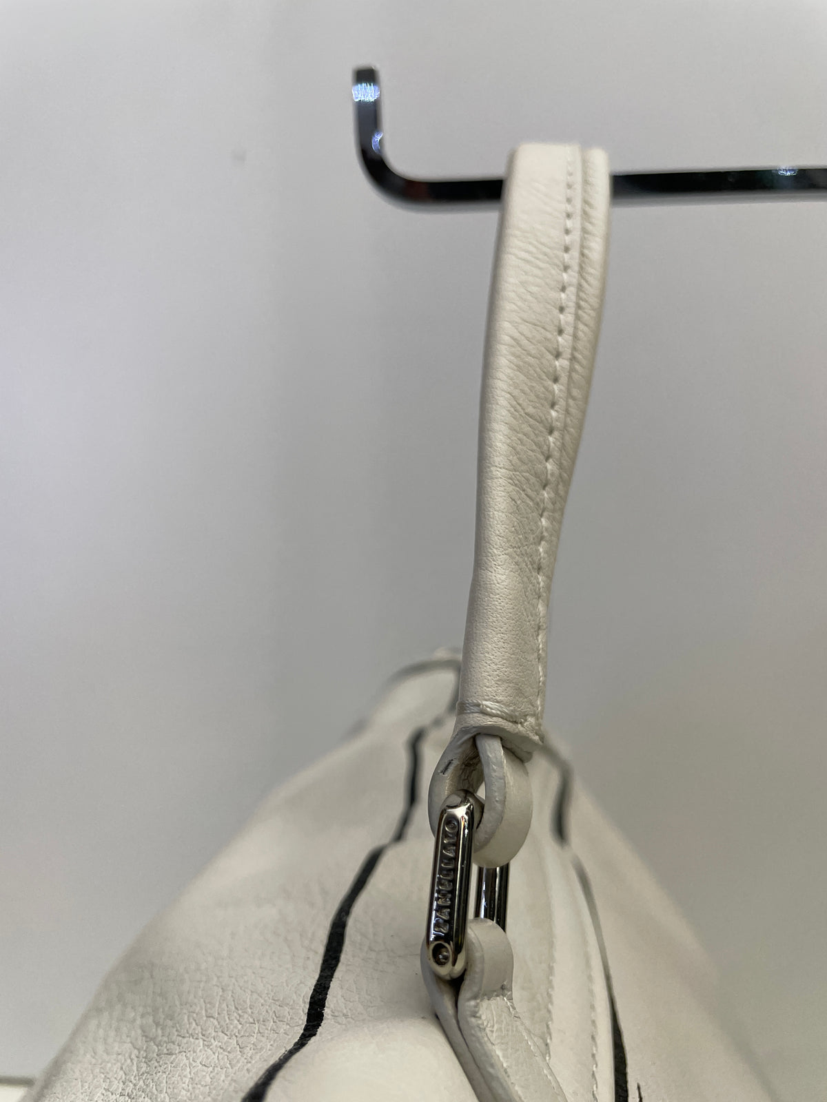 Zanellato - Borsa A Postina Trompe-L'œil Pelle Bianca
