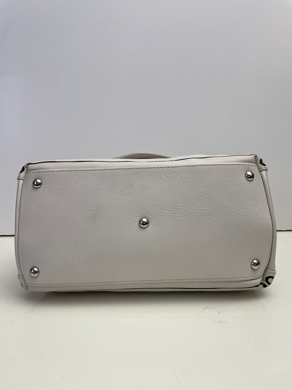 Zanellato - Borsa A Postina Trompe-L'œil Pelle Bianca