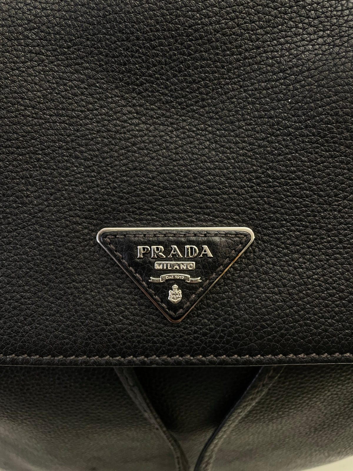 Prada - Zaino Pelle Nera