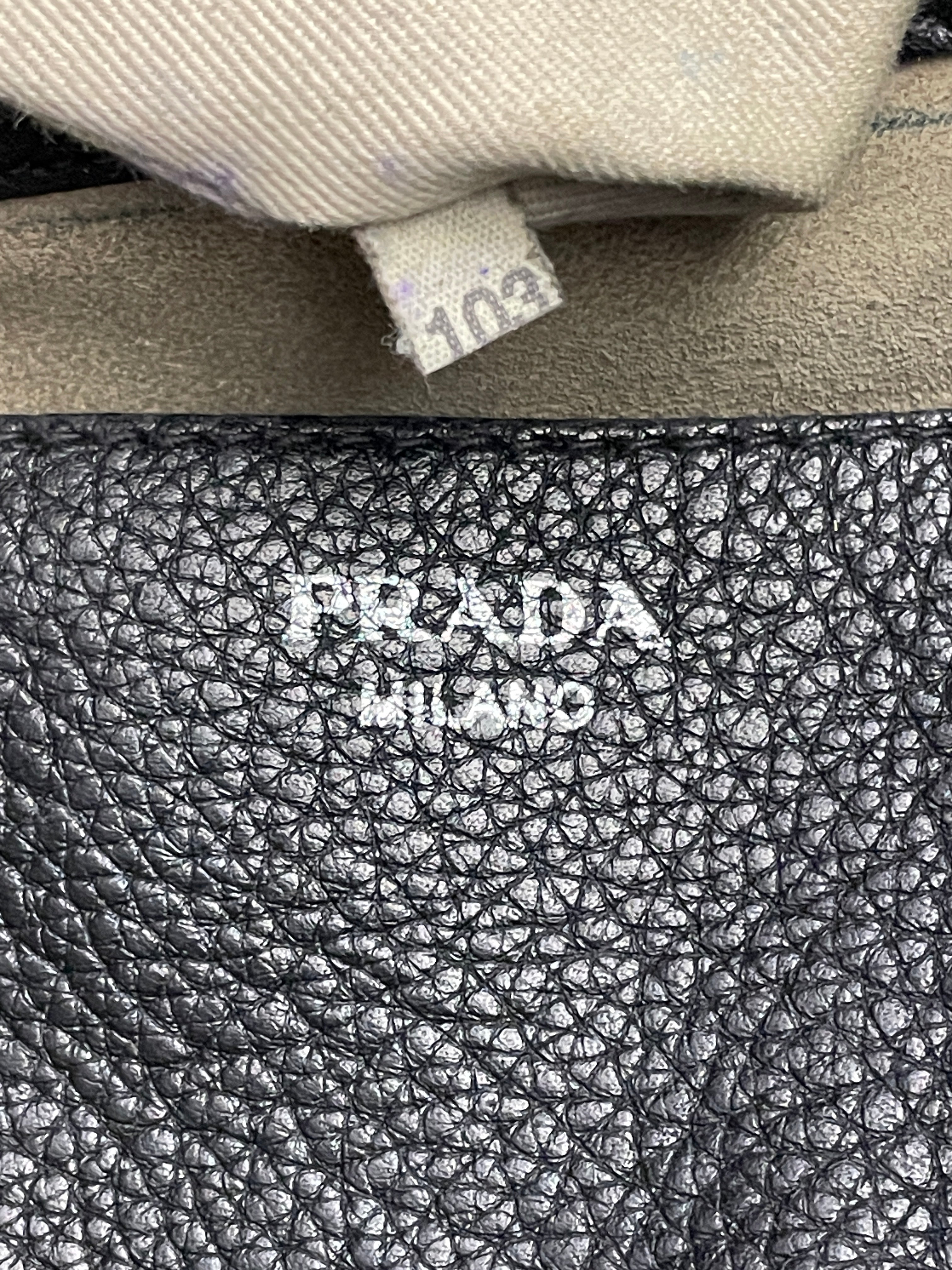 Prada - Zaino Pelle Nera