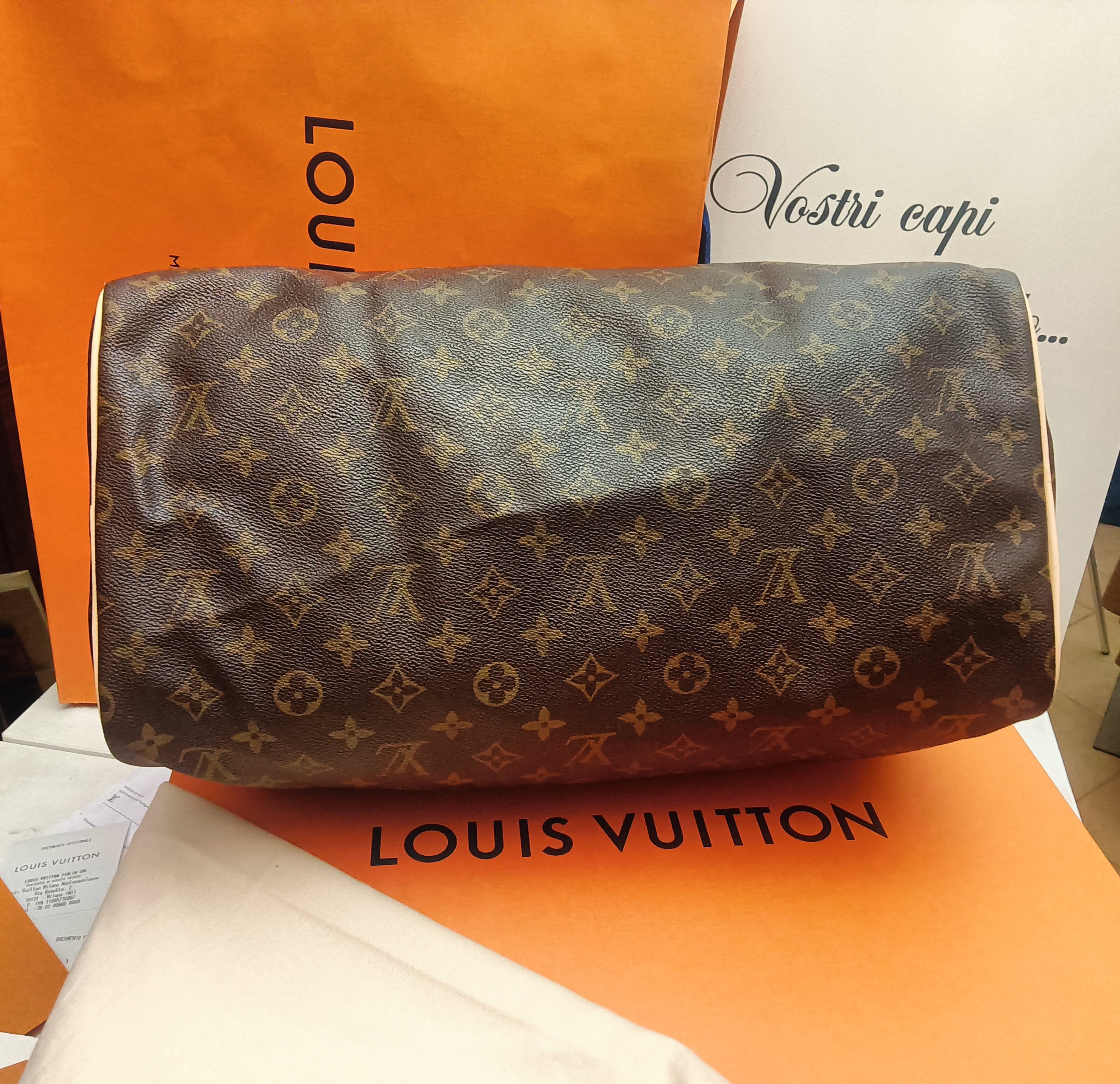 Louis Vuitton – Speedy 35 Monogram Full Set