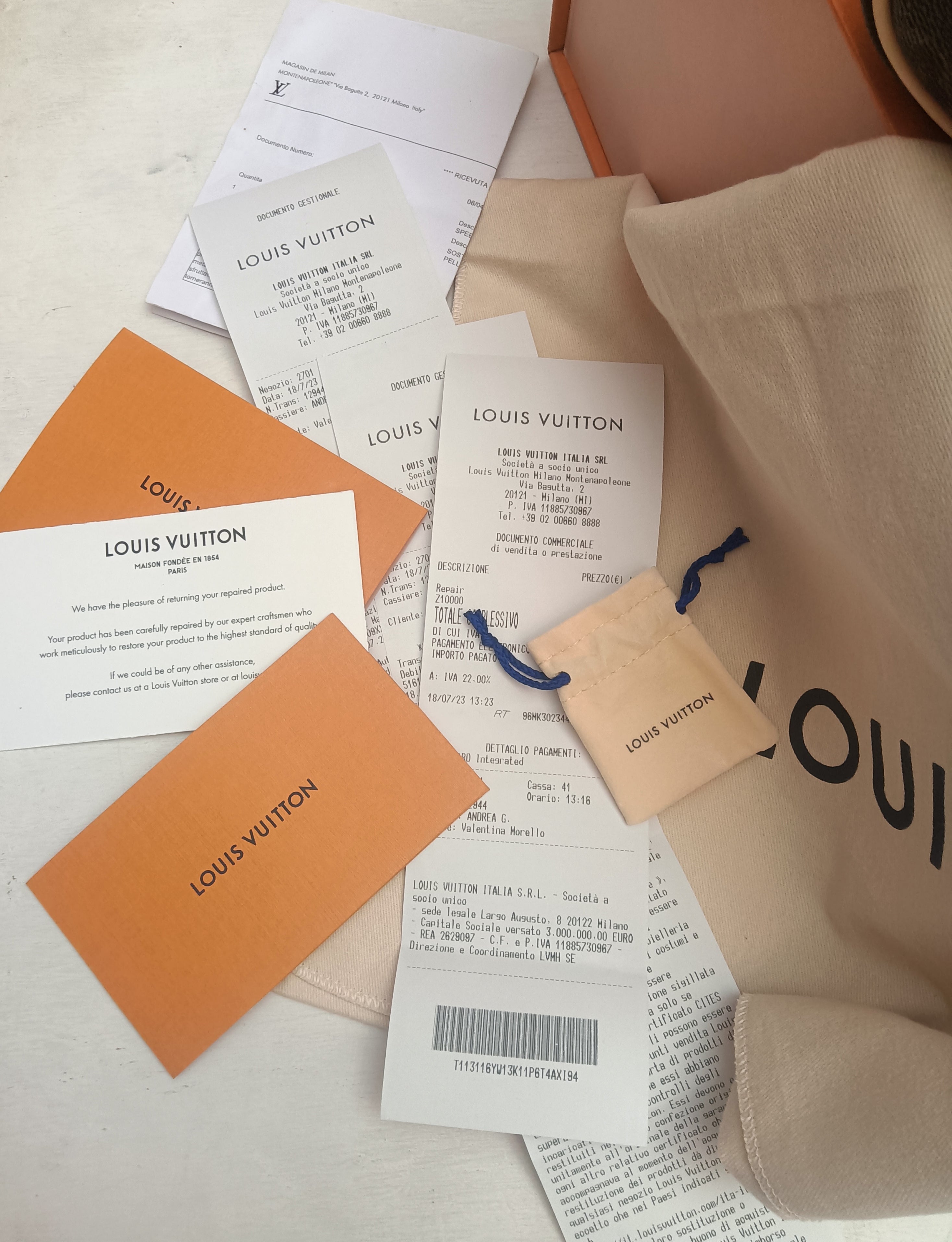 Louis Vuitton – Speedy 35 Monogram Full Set