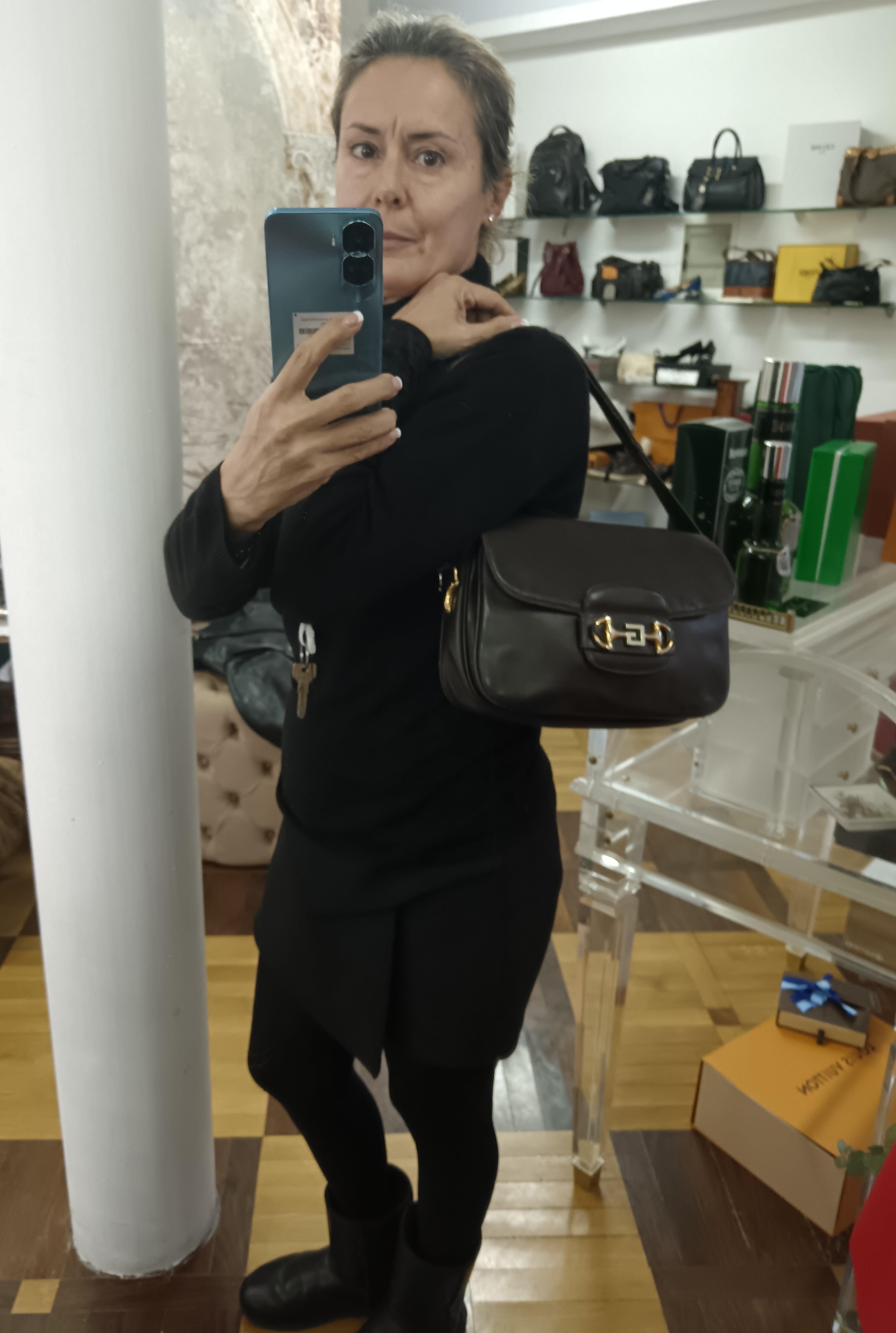 Gucci - Horsebit 1955 – Borsa a Tracolla Vintage Tdm