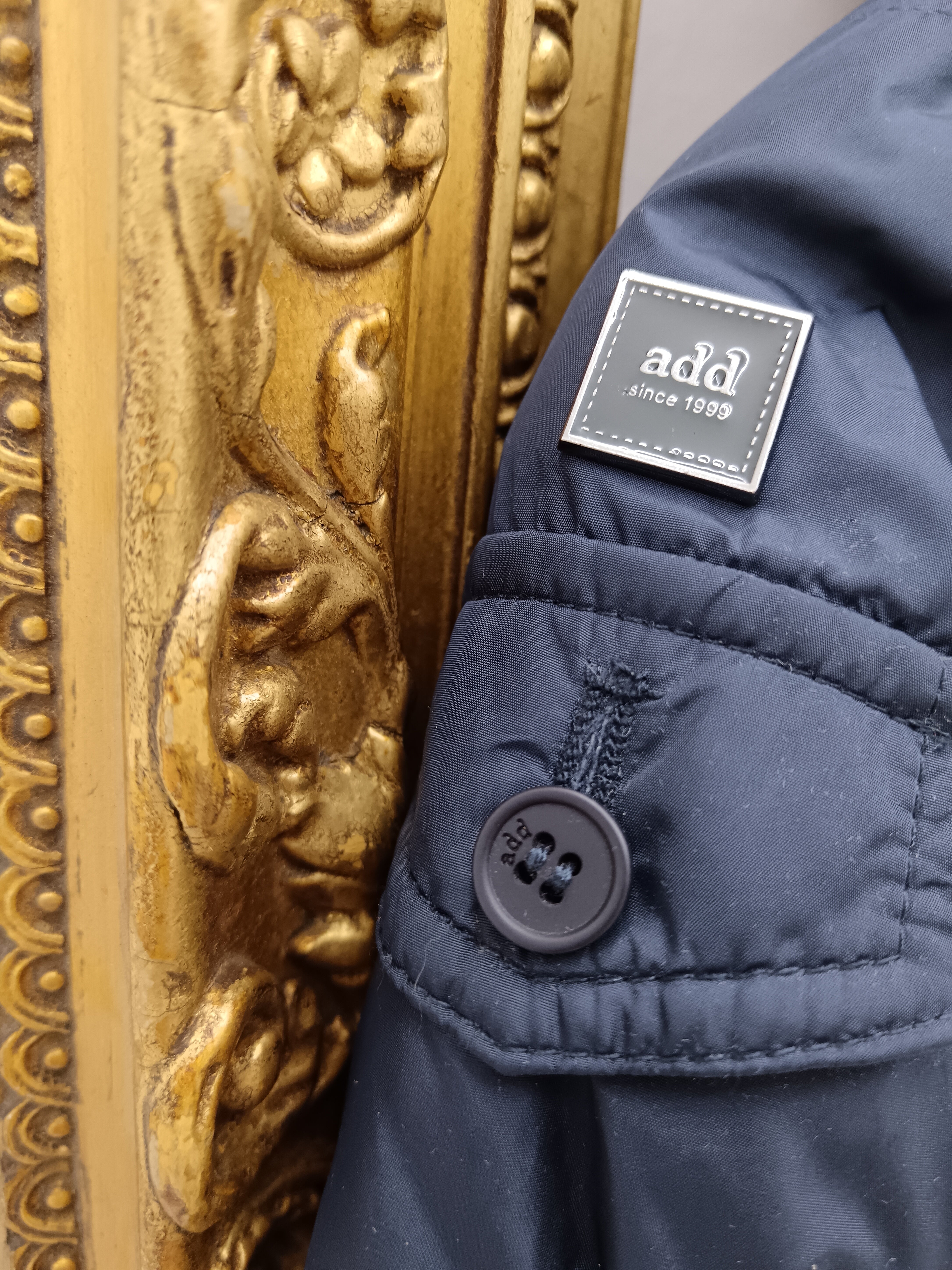 Add – Piumino Parka 1460V Blu Piuma d’Oca Neonato 6 mesi Nuovo