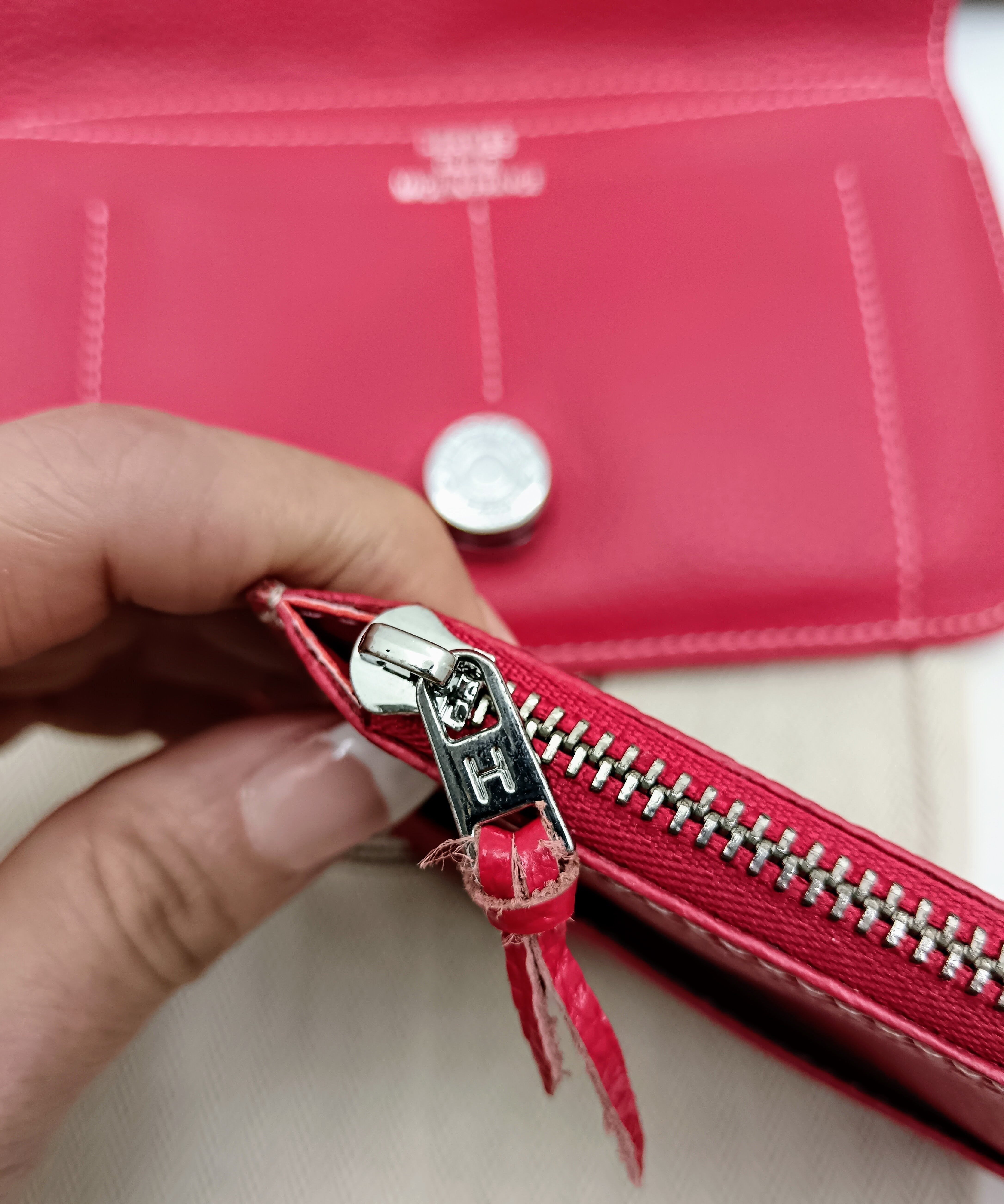 Hermès - Portafoglio "Dogon" Donna in pelle