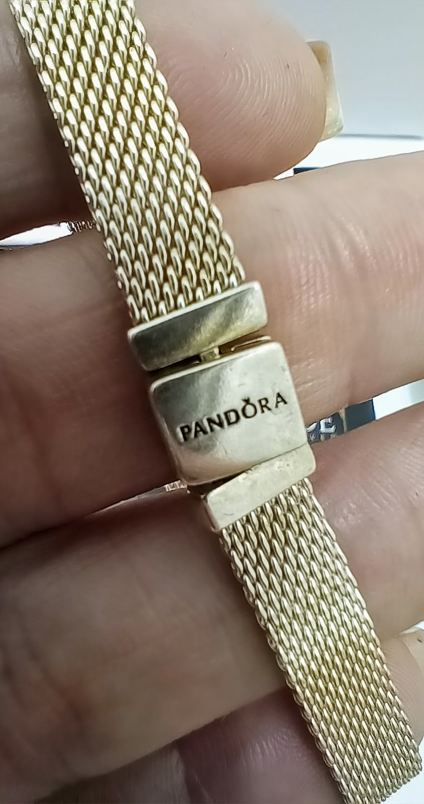 Pandora – Bracciale Reflexions oro rosa con 3 charms Misura 16,5