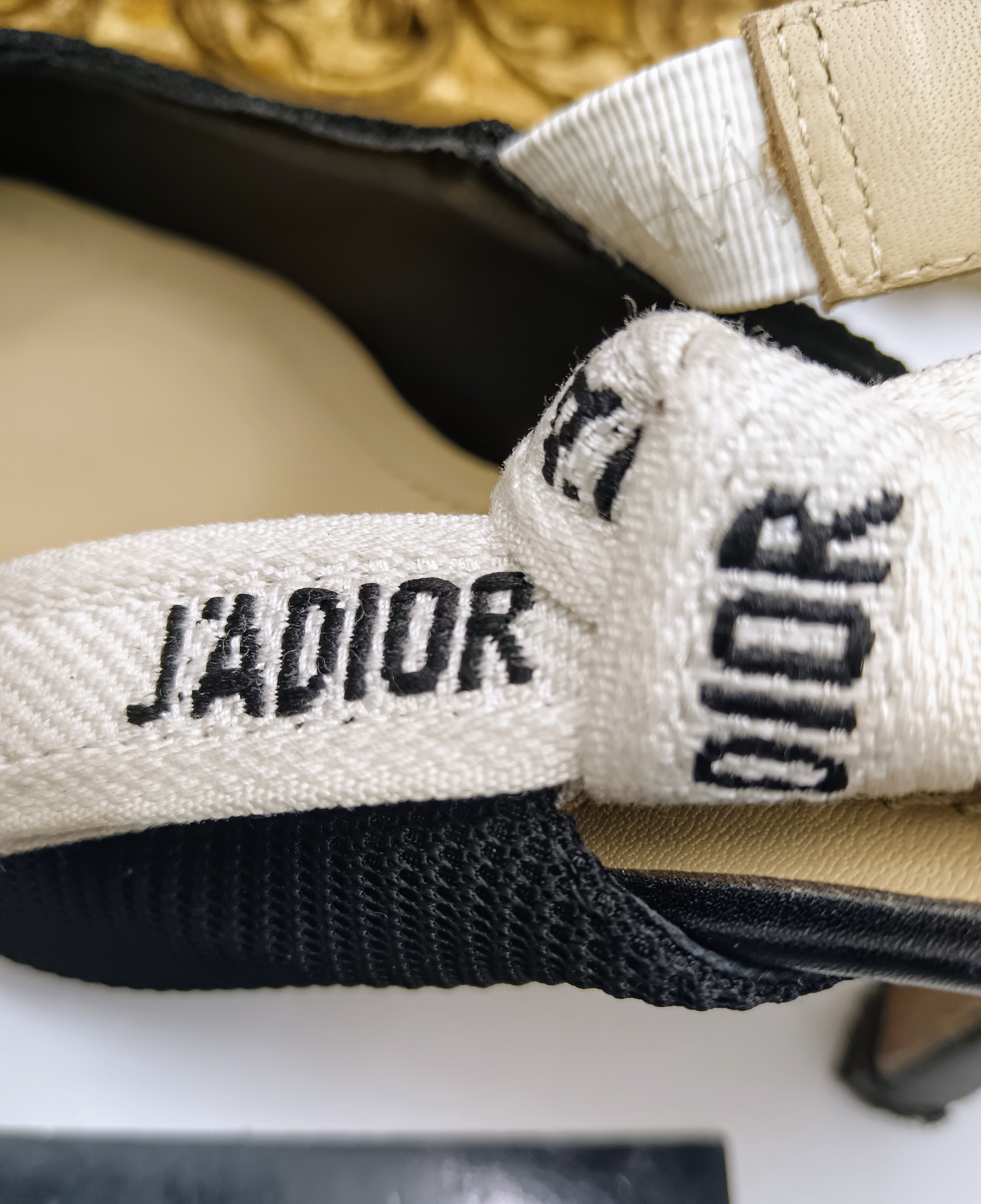 Dior – Slingback Décolleté J’Adior in Tessuto Nero