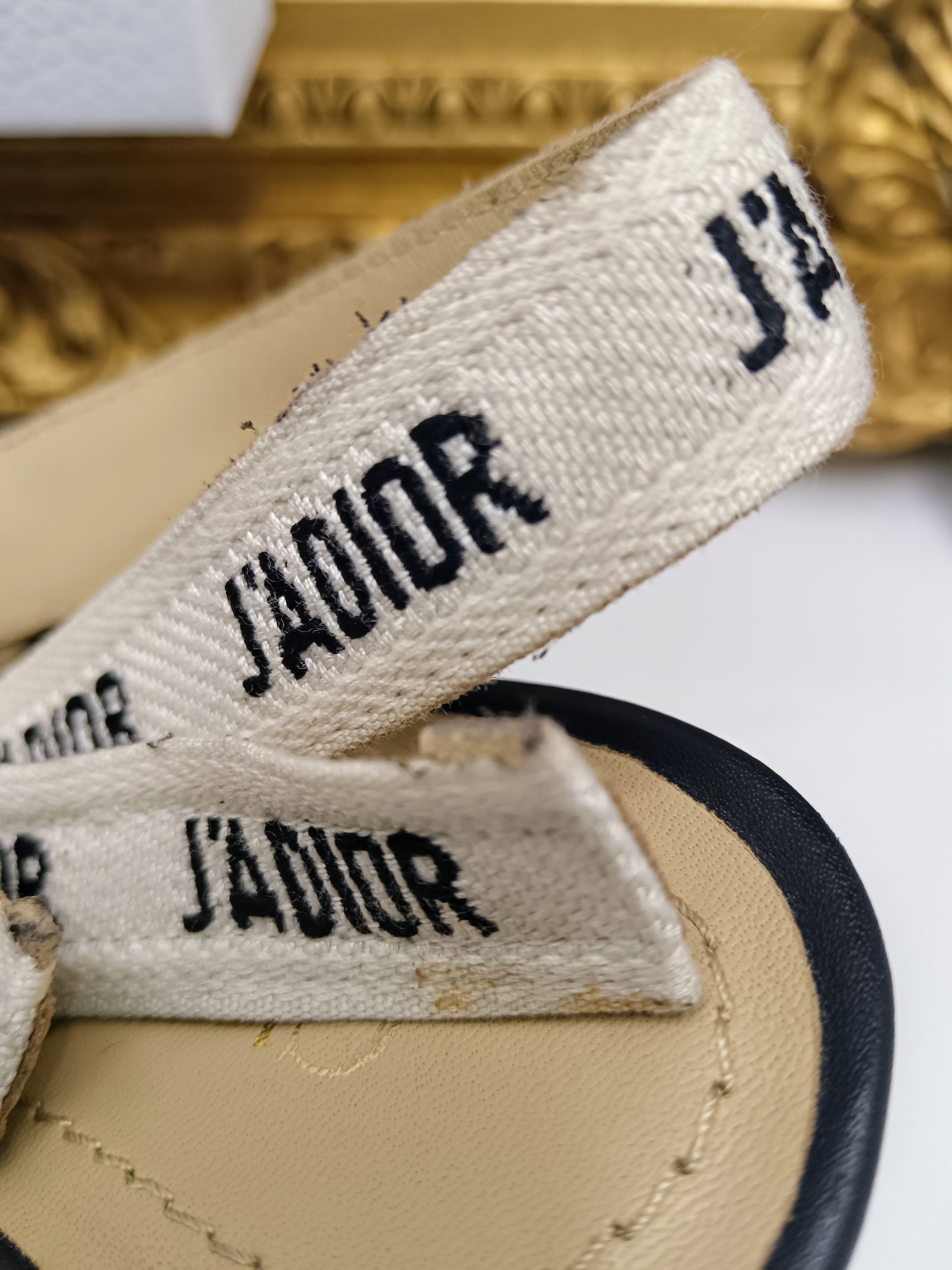 Dior – Slingback Décolleté J’Adior in Tessuto Nero