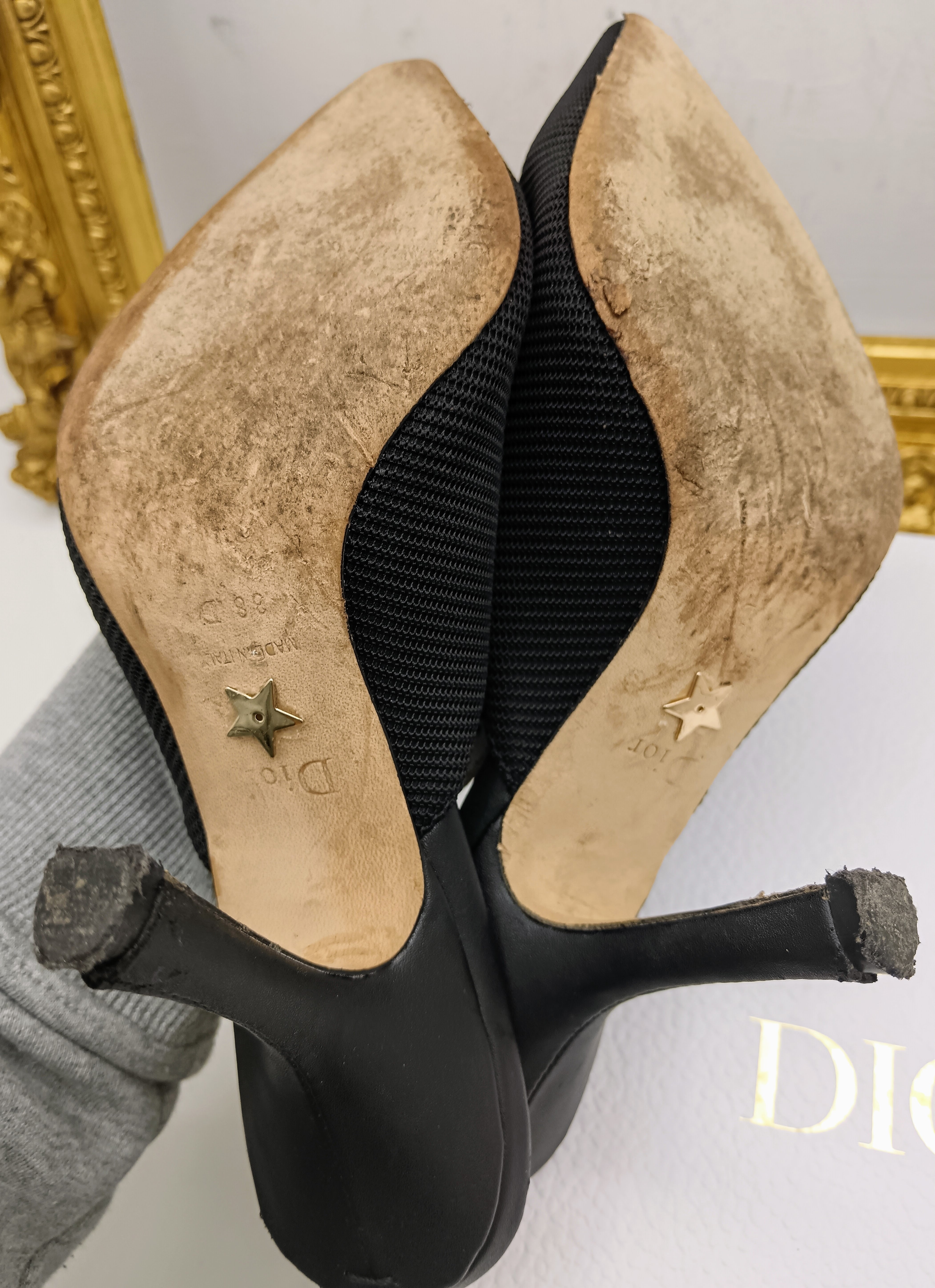 Dior – Slingback Décolleté J’Adior in Tessuto Nero