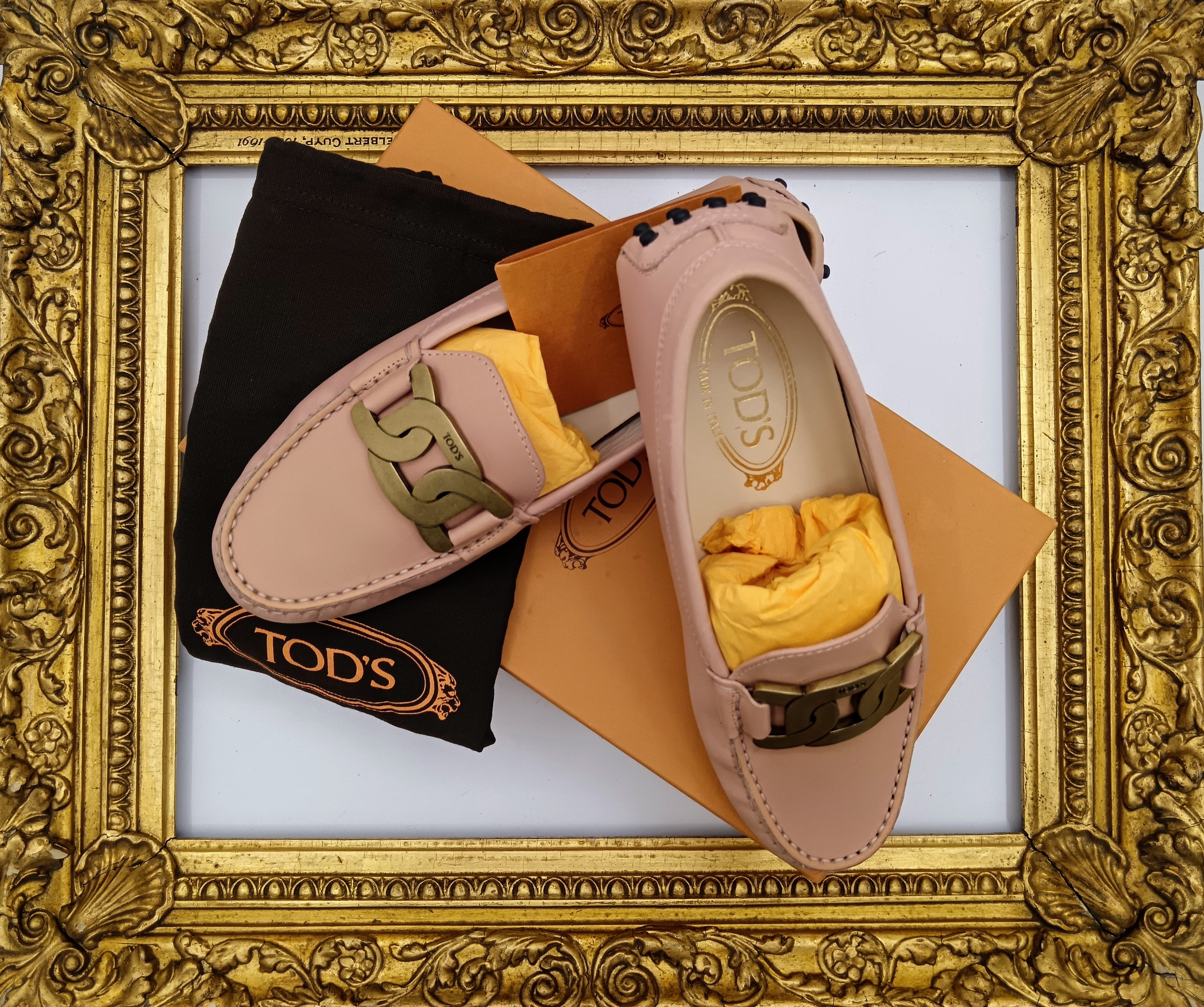 Tod’s - Mocassini Kate Gommino Donna Pelle Rosa Cipria