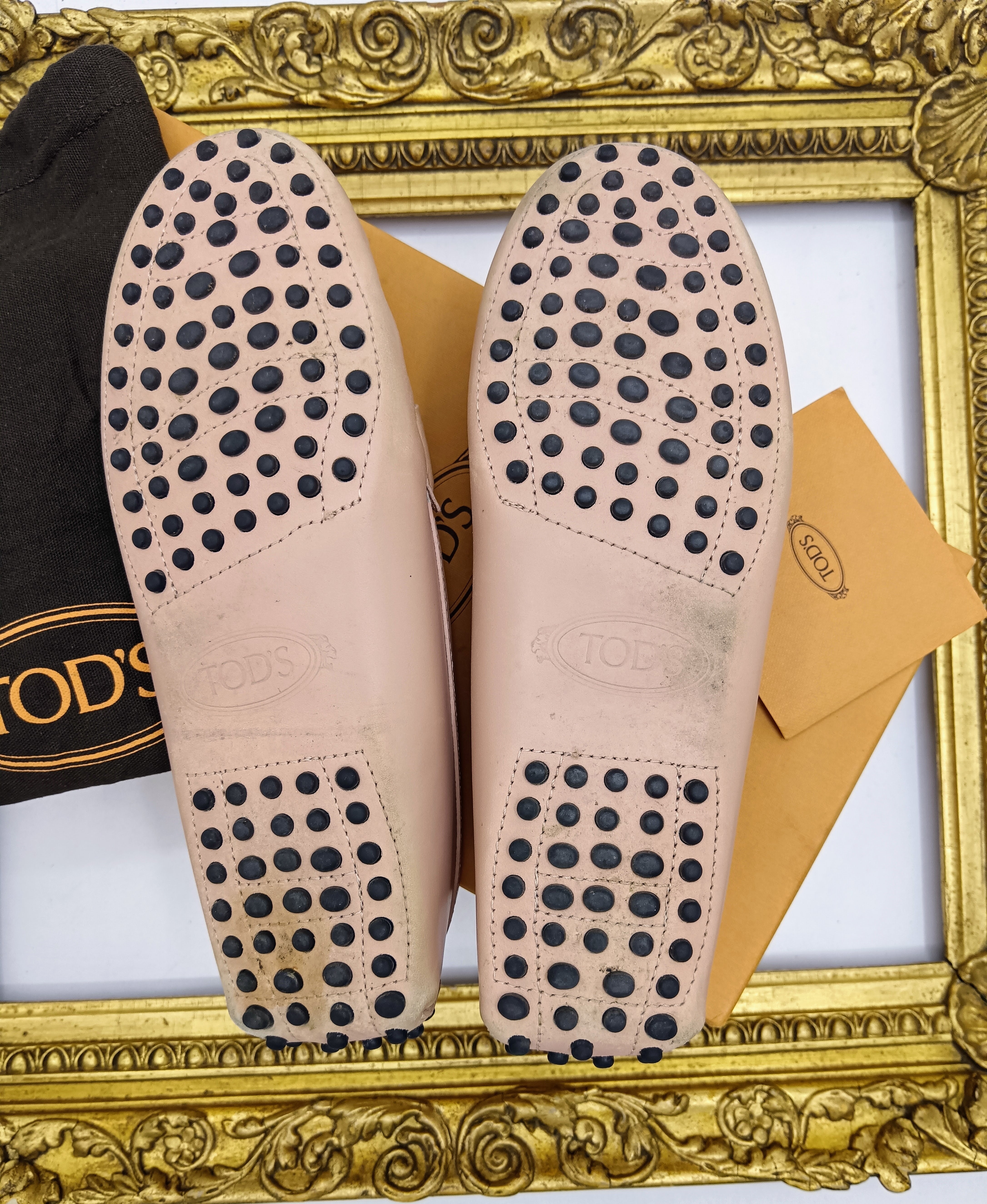 Tod’s - Mocassini Kate Gommino Donna Pelle Rosa Cipria