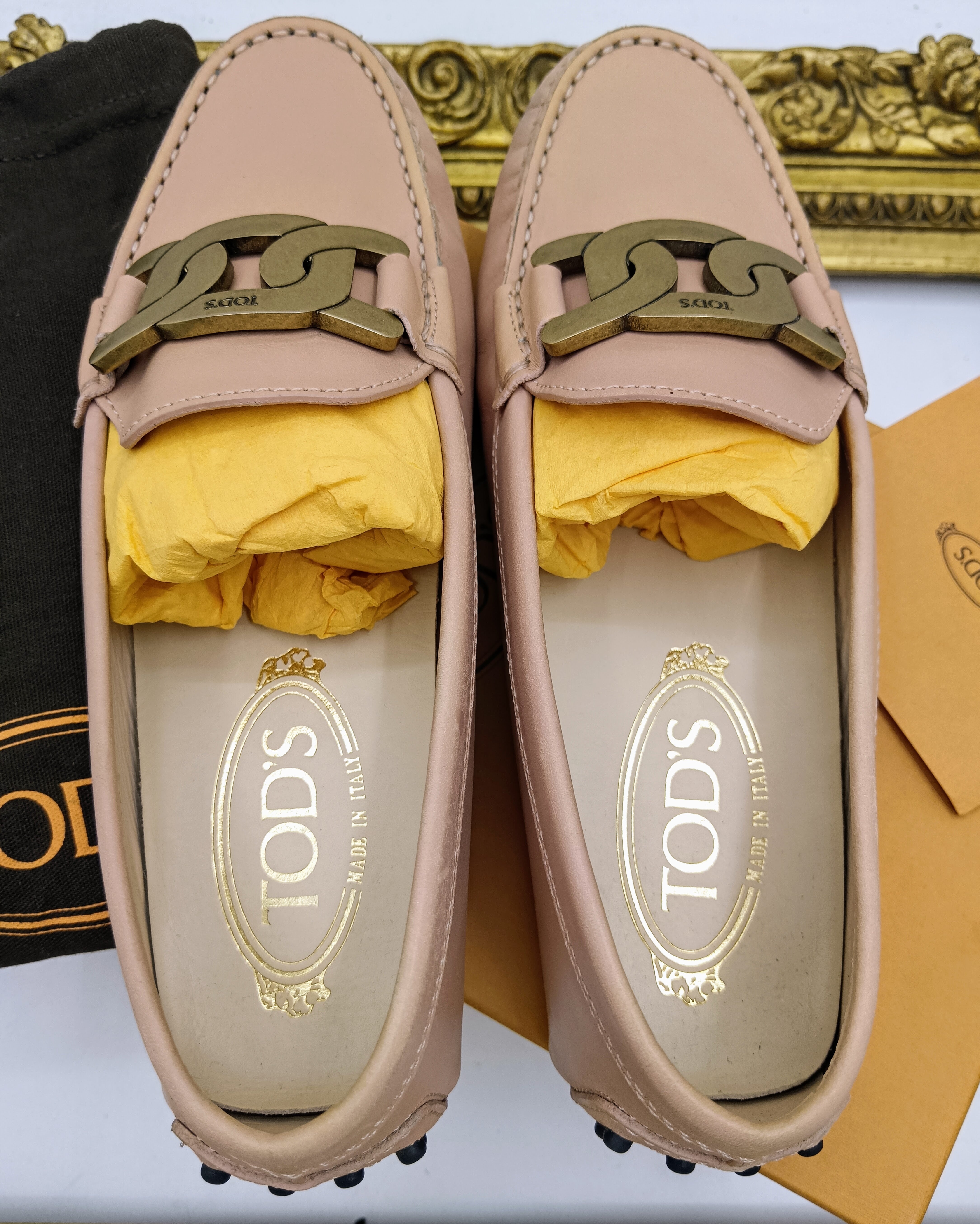 Tod’s - Mocassini Kate Gommino Donna Pelle Rosa Cipria