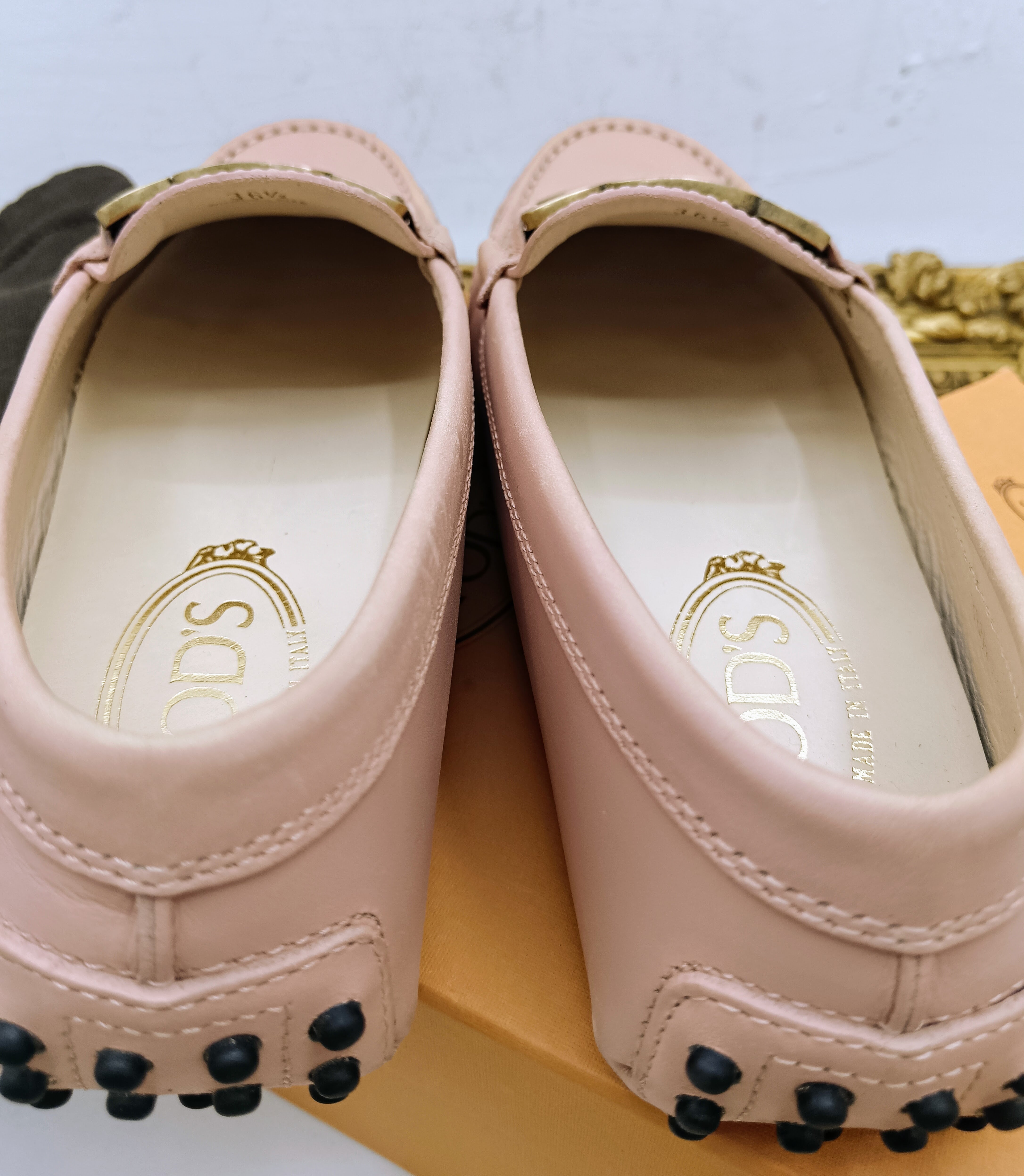 Tod’s - Mocassini Kate Gommino Donna Pelle Rosa Cipria