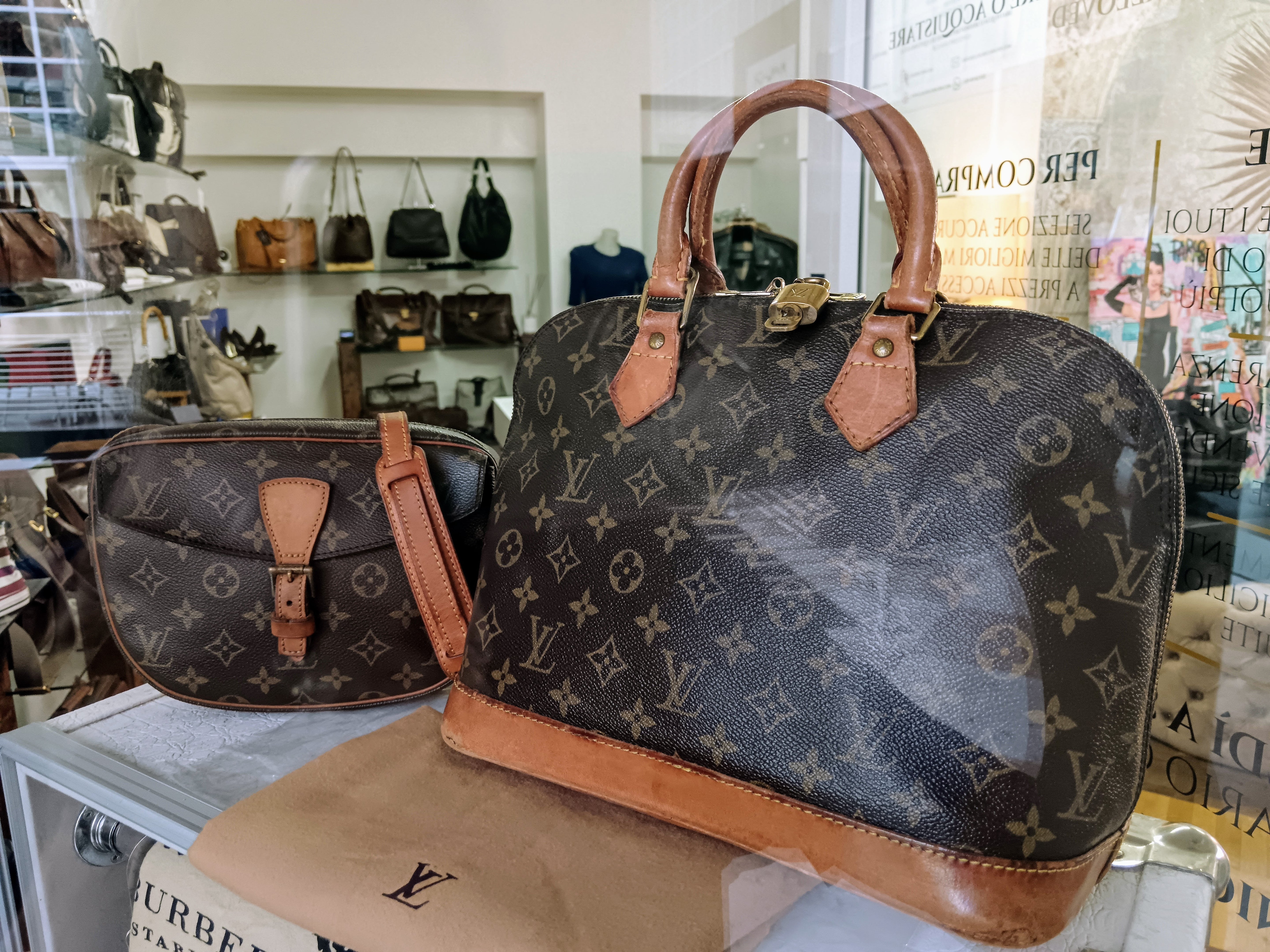 Louis Vuitton – Alma PM Borsa Tote Bag in Canvas Monogram Vintage