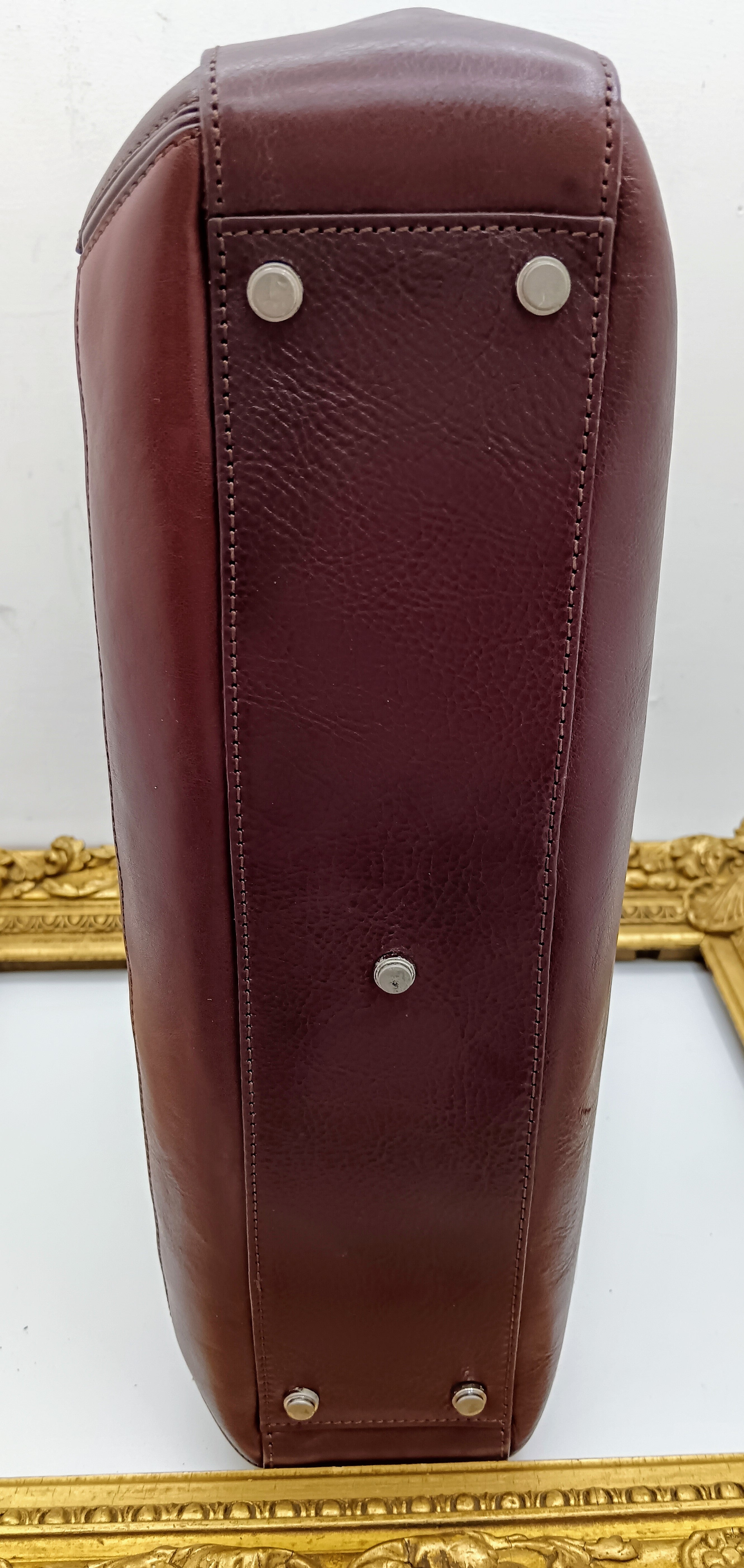 Nazareno Gabrielli – Valigetta Cartella Borsa Lavoro Pelle Bordeaux