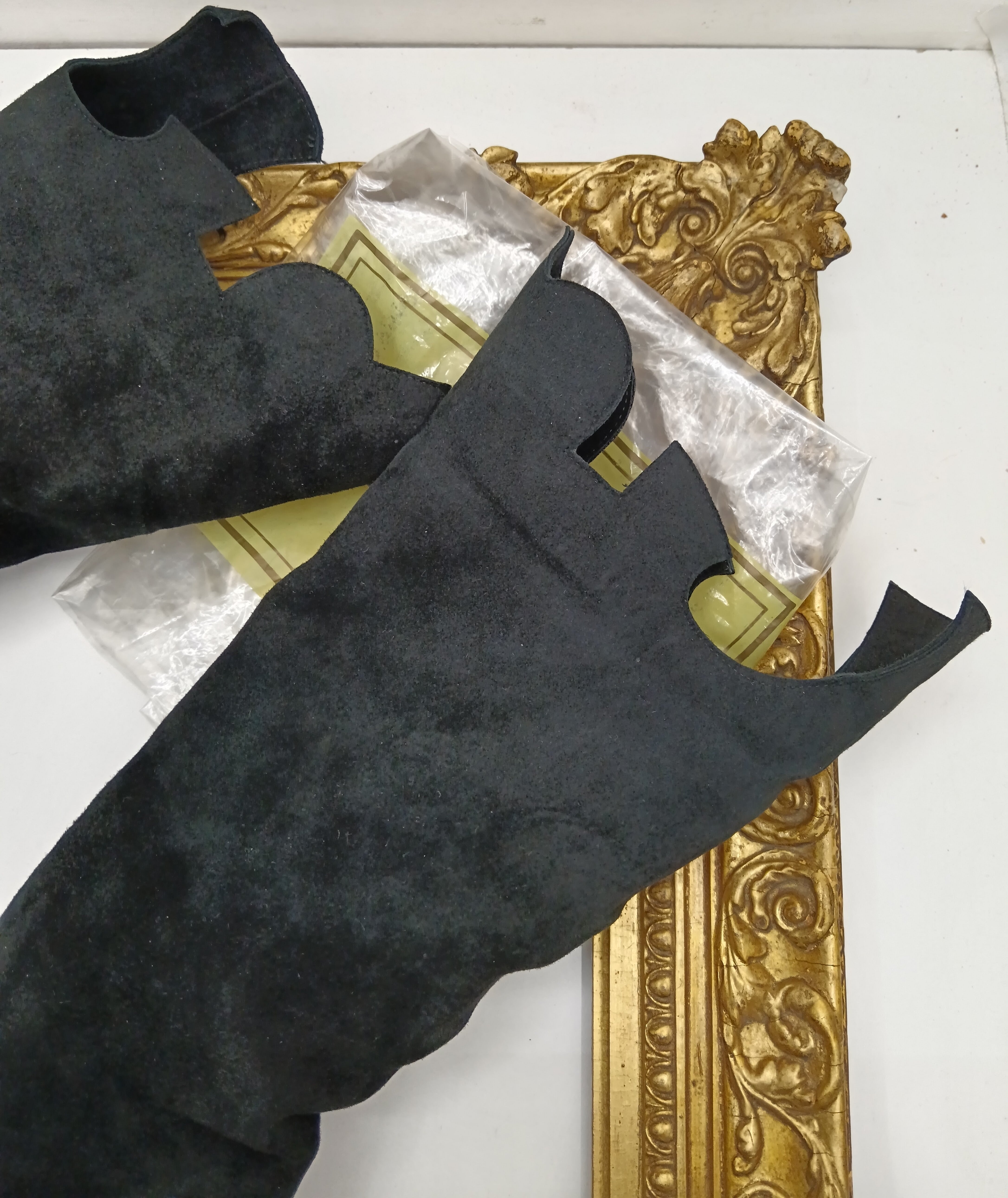 Etro – Stivali Camperos Pelle Scamosciata Nera