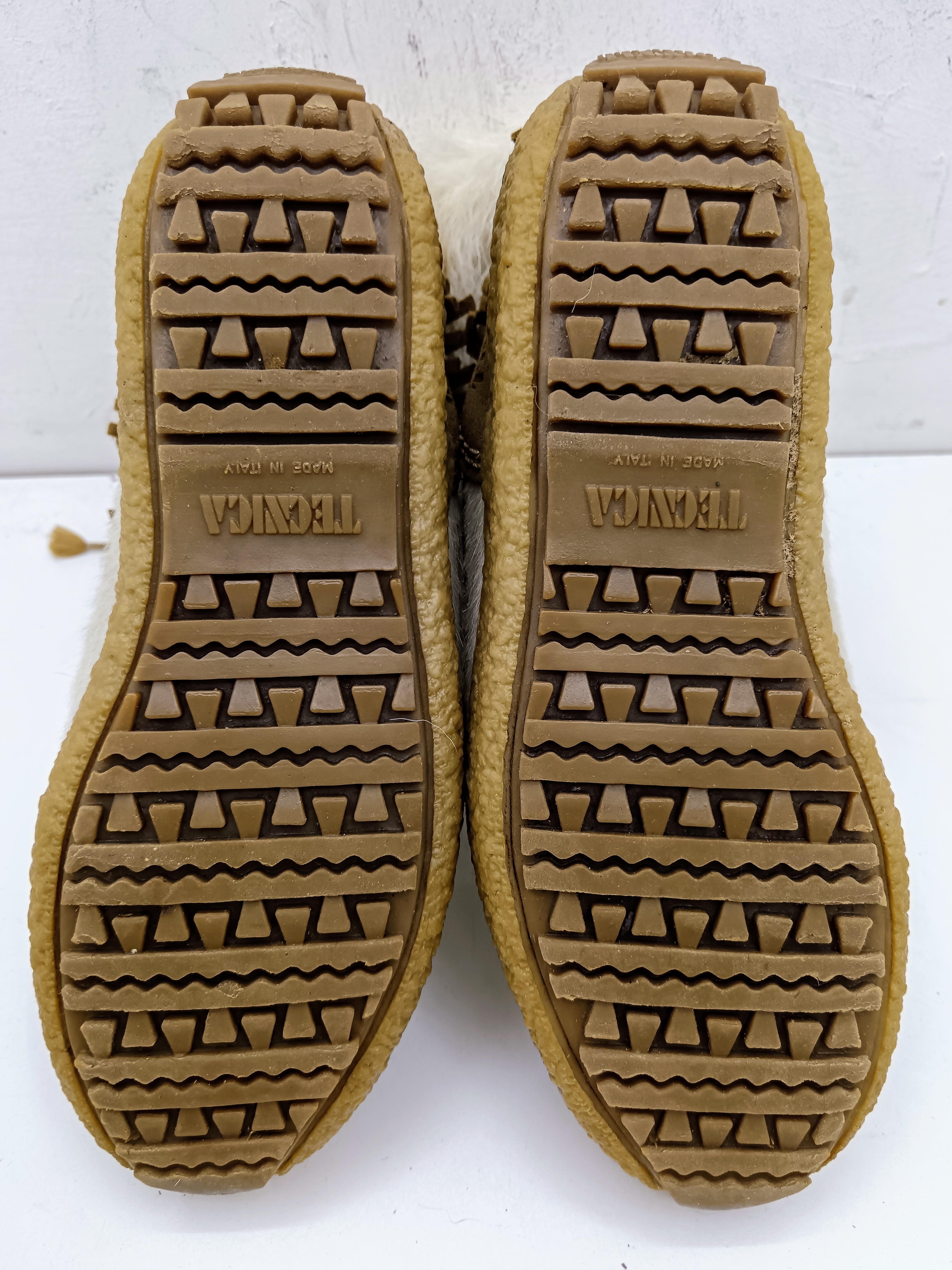 MoonBoot – Doposci Stivaletti da Neve in Pelle e Pelo Vintage