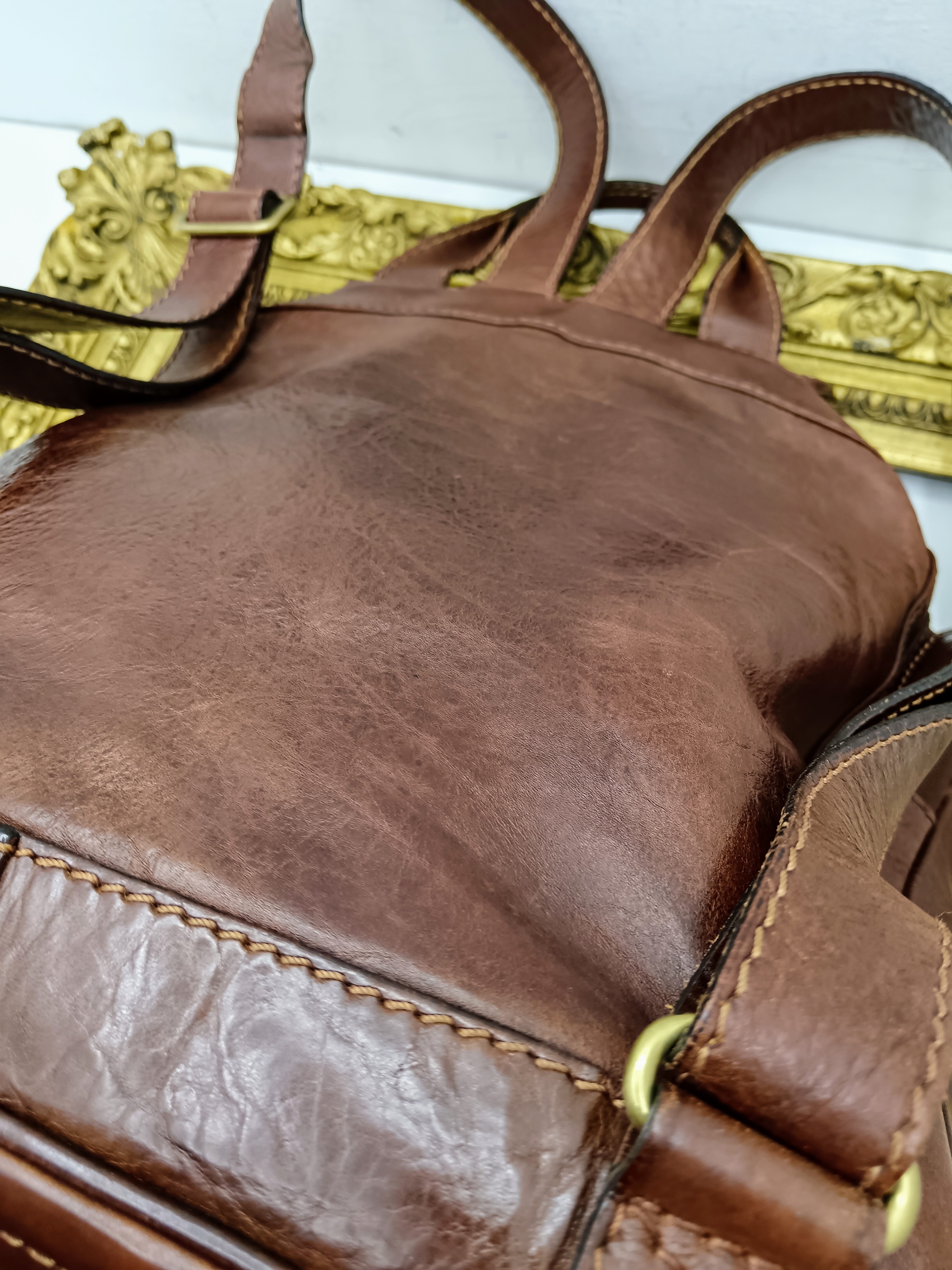 The Bridge – Zaino Linea Story Pelle Marrone Misura Grande