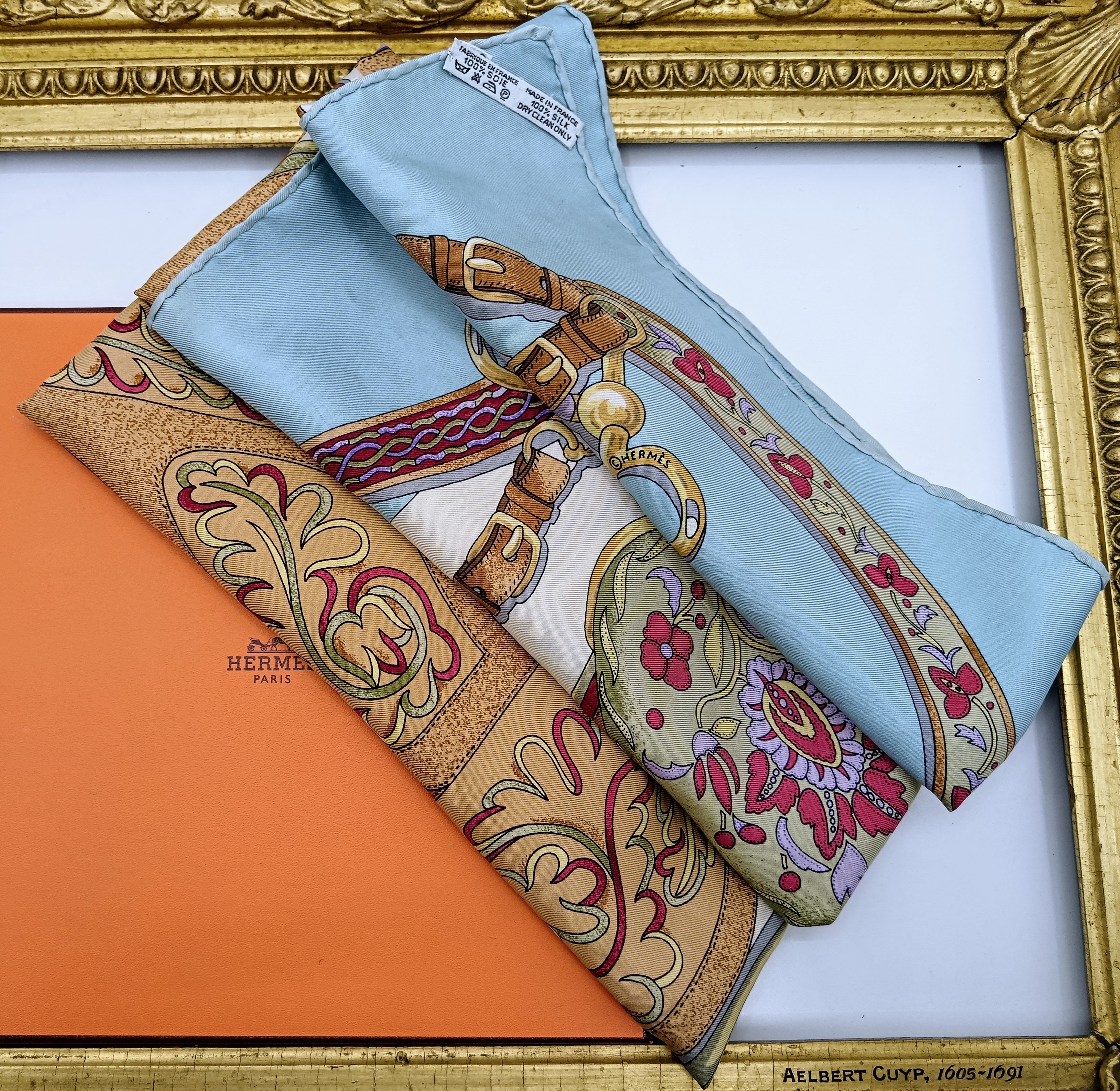 Hermès - Foulard Carré in Seta “Festival des Amazones” – Henri d’Origny 1992