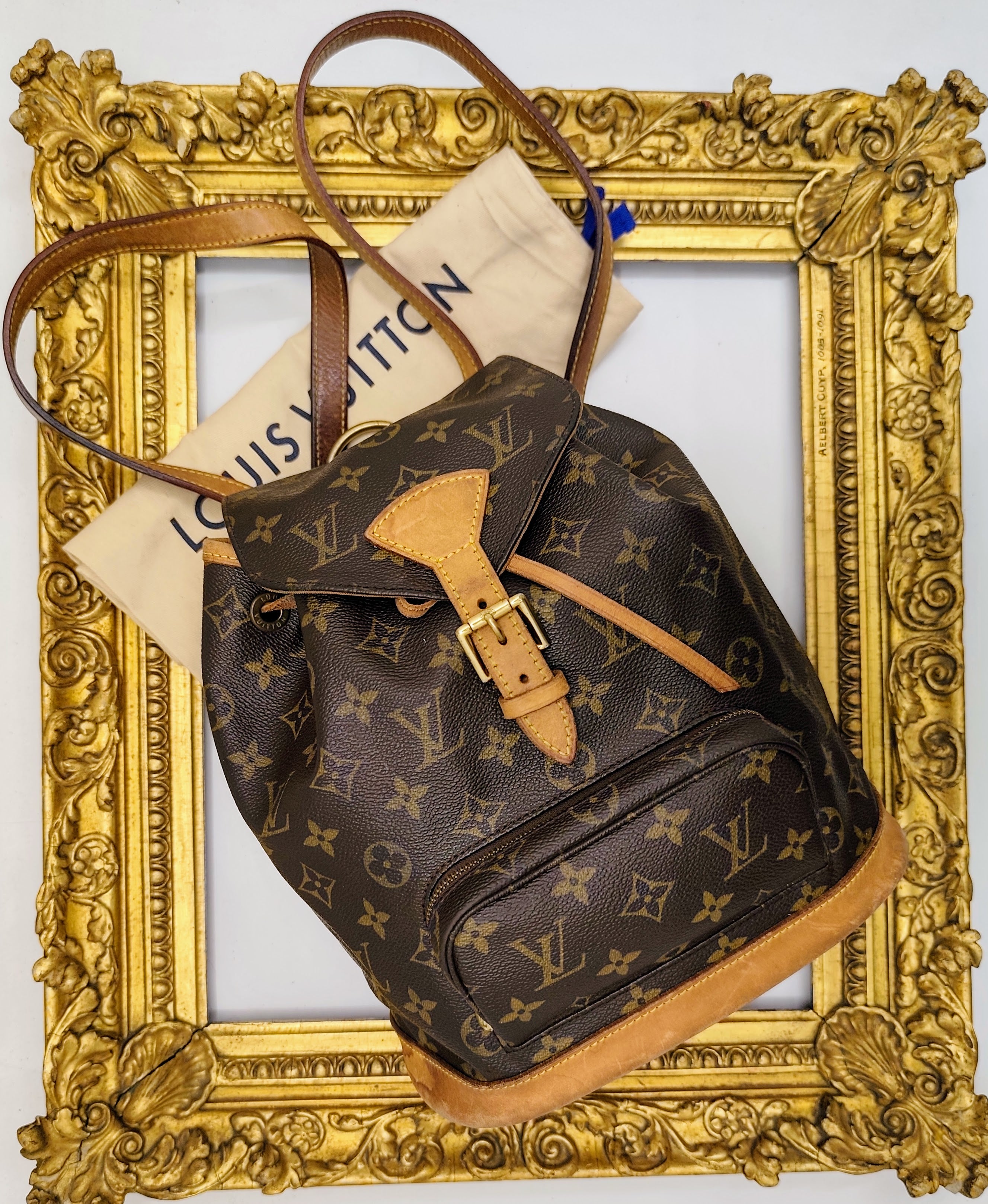 Louis Vuitton - Zaino MONTSOURIS MM – Monogram Vintage