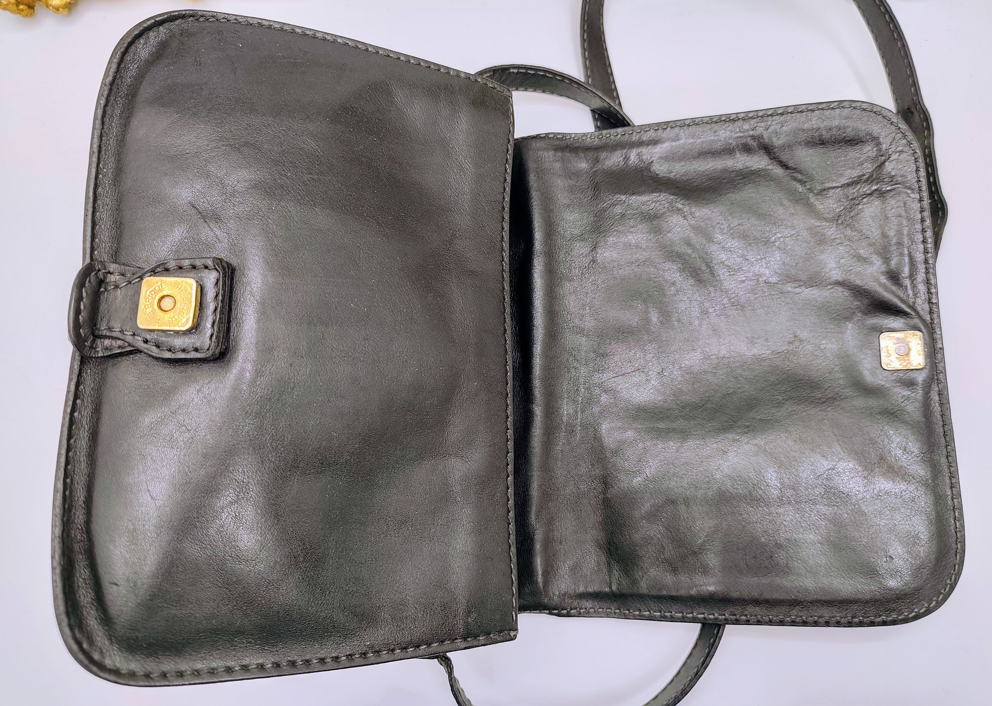 The Bridge – Postina Camera Bag Pelle Nera Linea Story