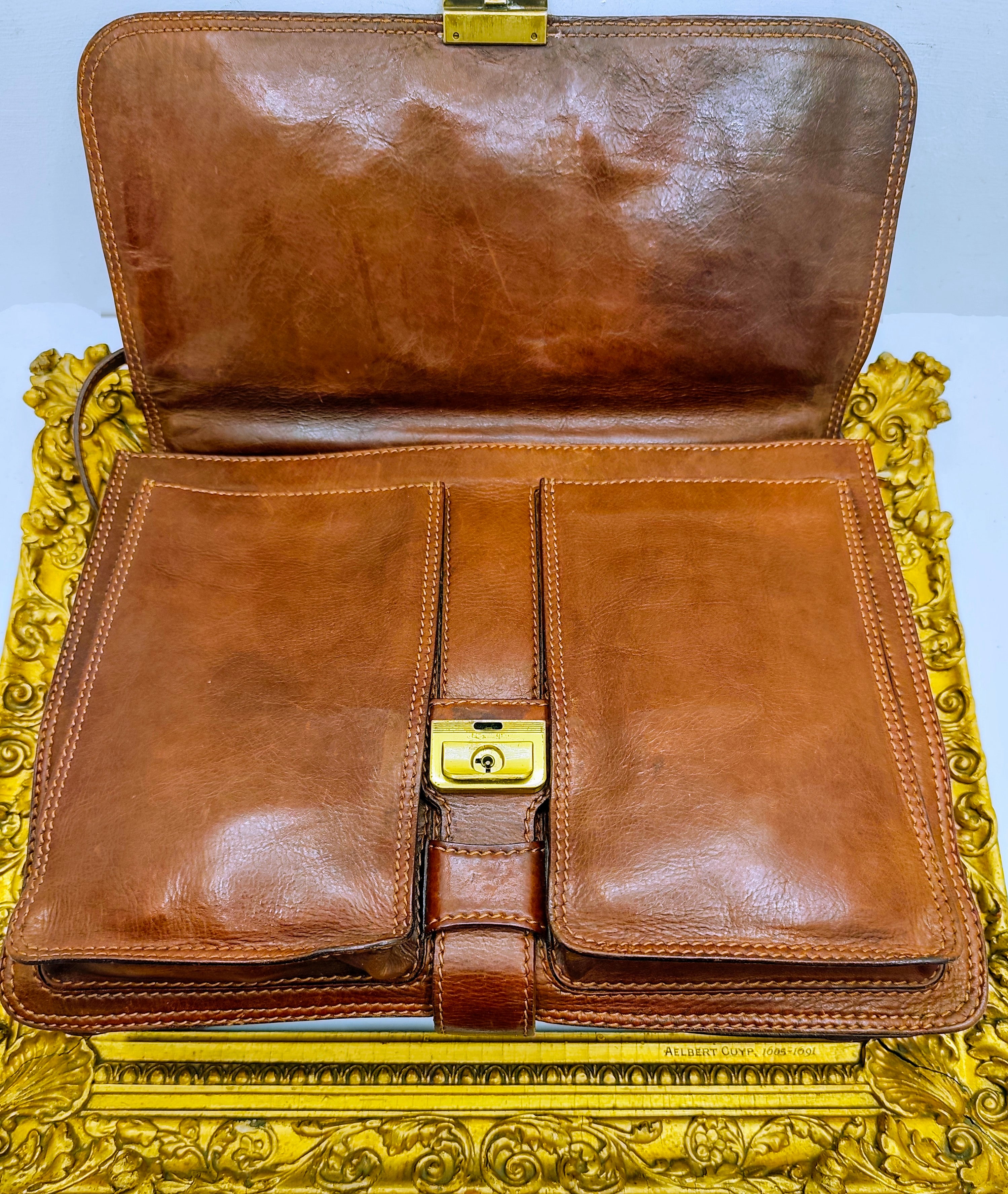 The Bridge – Cartella espandibile Linea Story Marrone Vintage