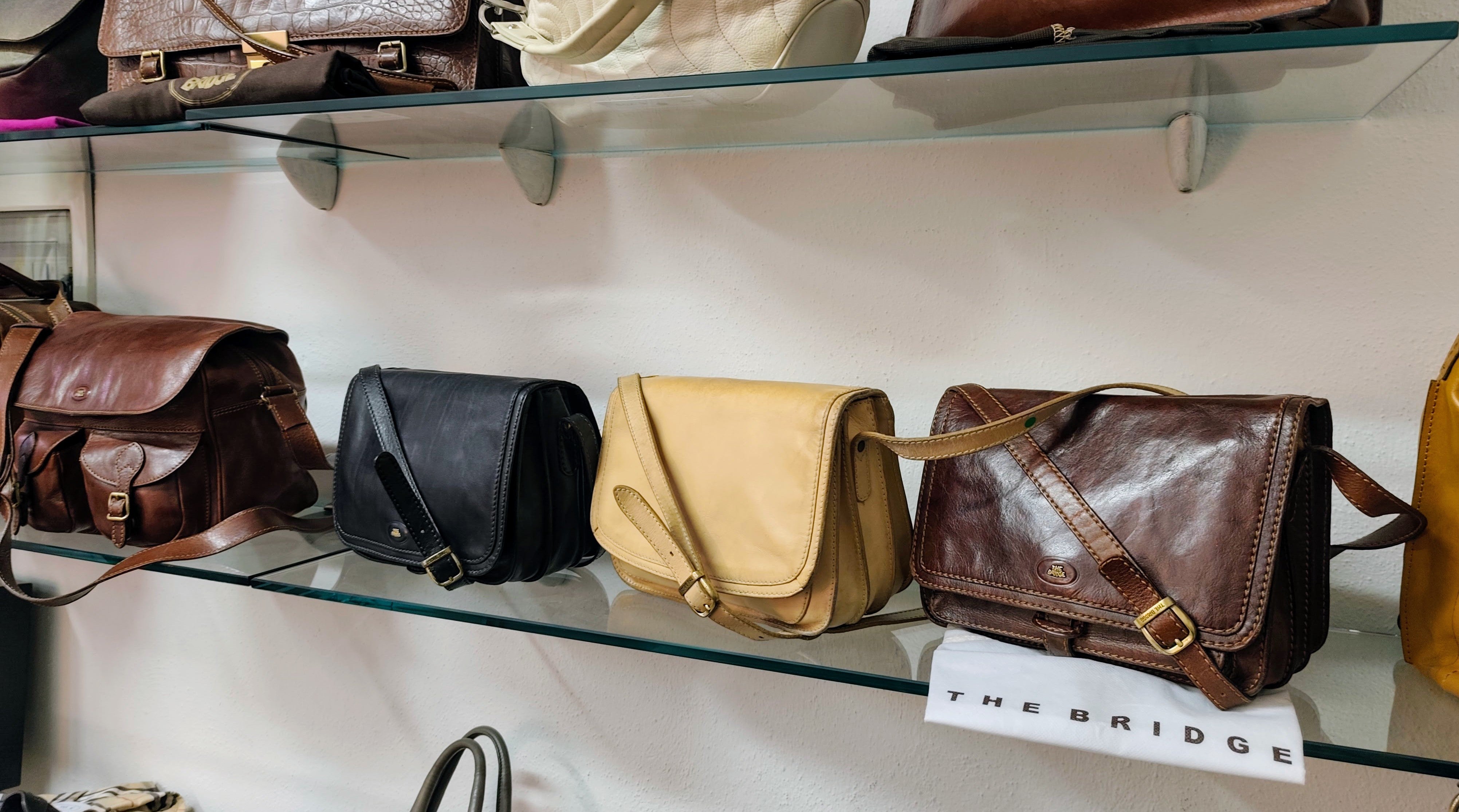 The Bridge – Postina Camera Bag tracolla Pelle Linea Story Vintage