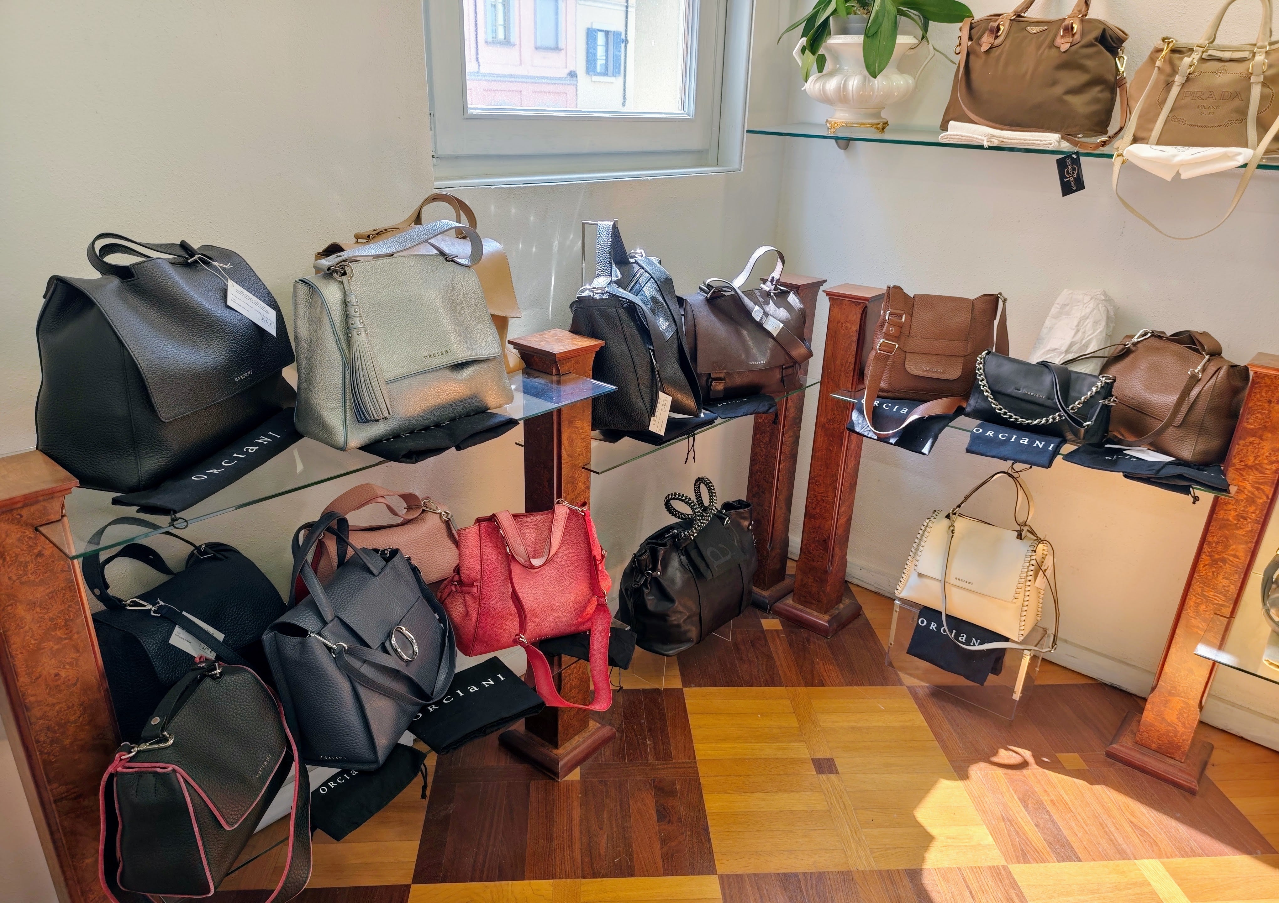 Orciani – Borsa Ofelia Media in Pelle Ottanio