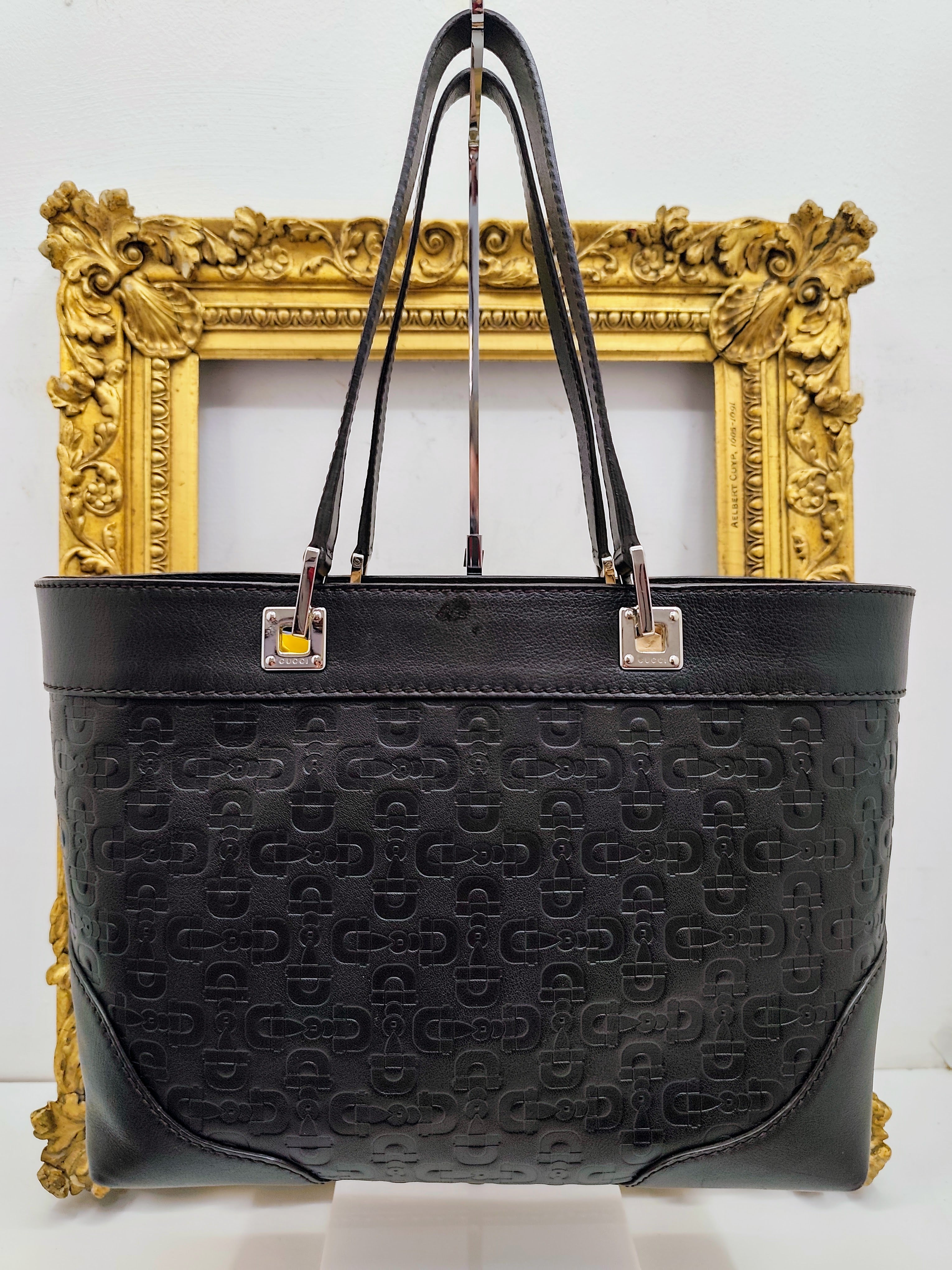 Gucci – Horsebit Tote Bag Shopping Pelle Fantasia Morsetti