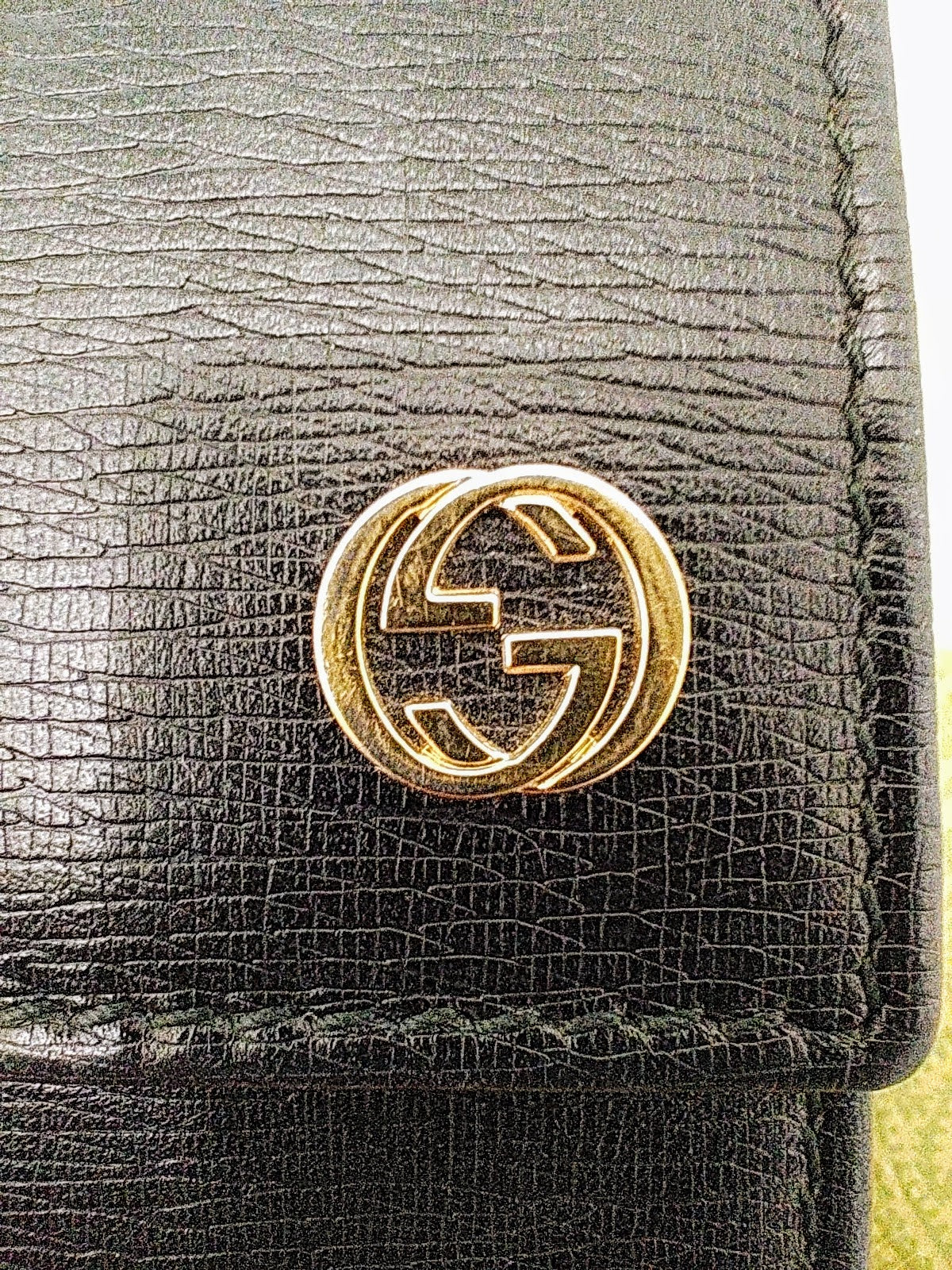 Gucci – Portafoglio Marmont Donna Compatto in Pelle Nera