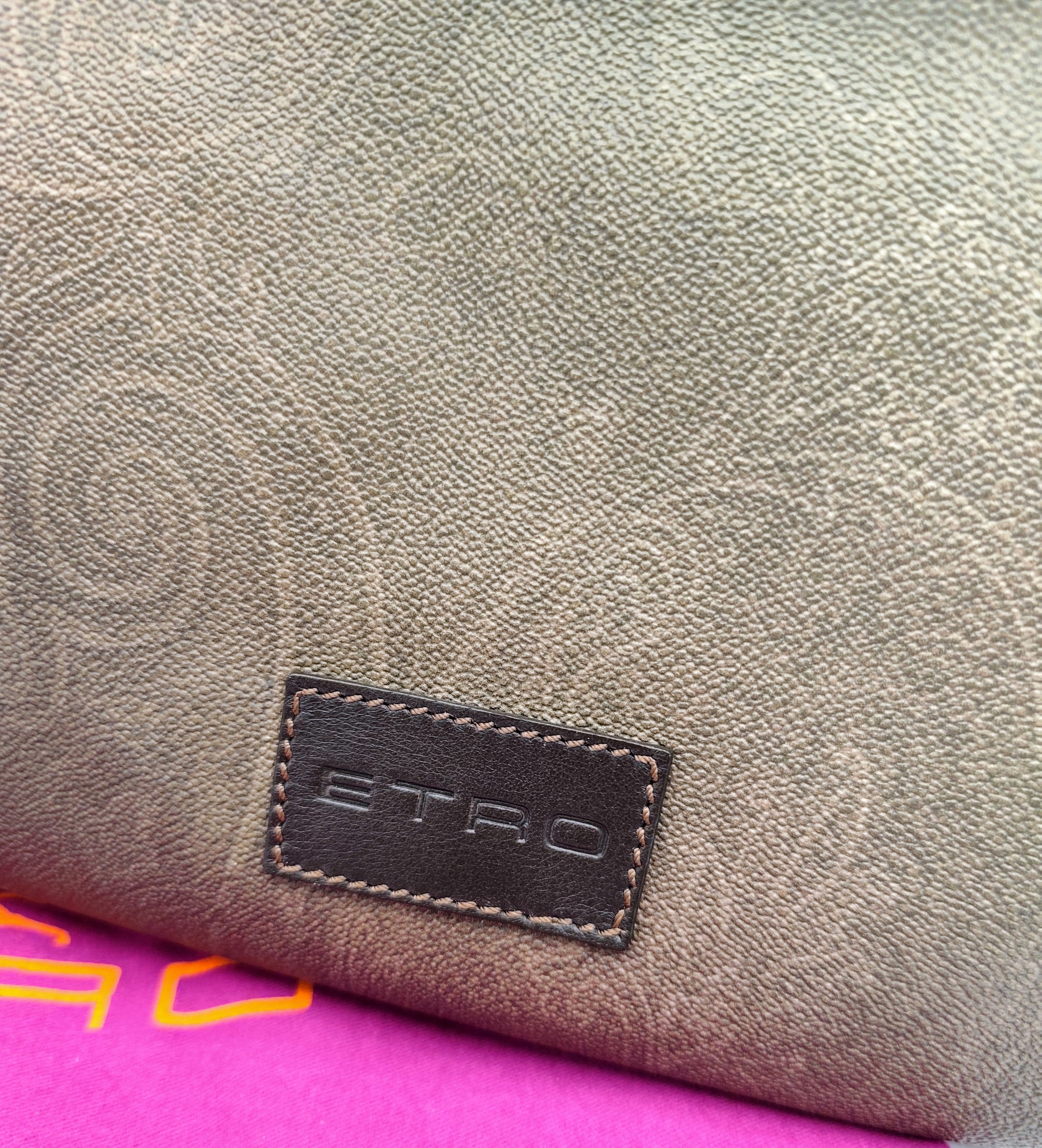 Etro – Trousse Toilette Paisley Jacquard 31 cm Nuova