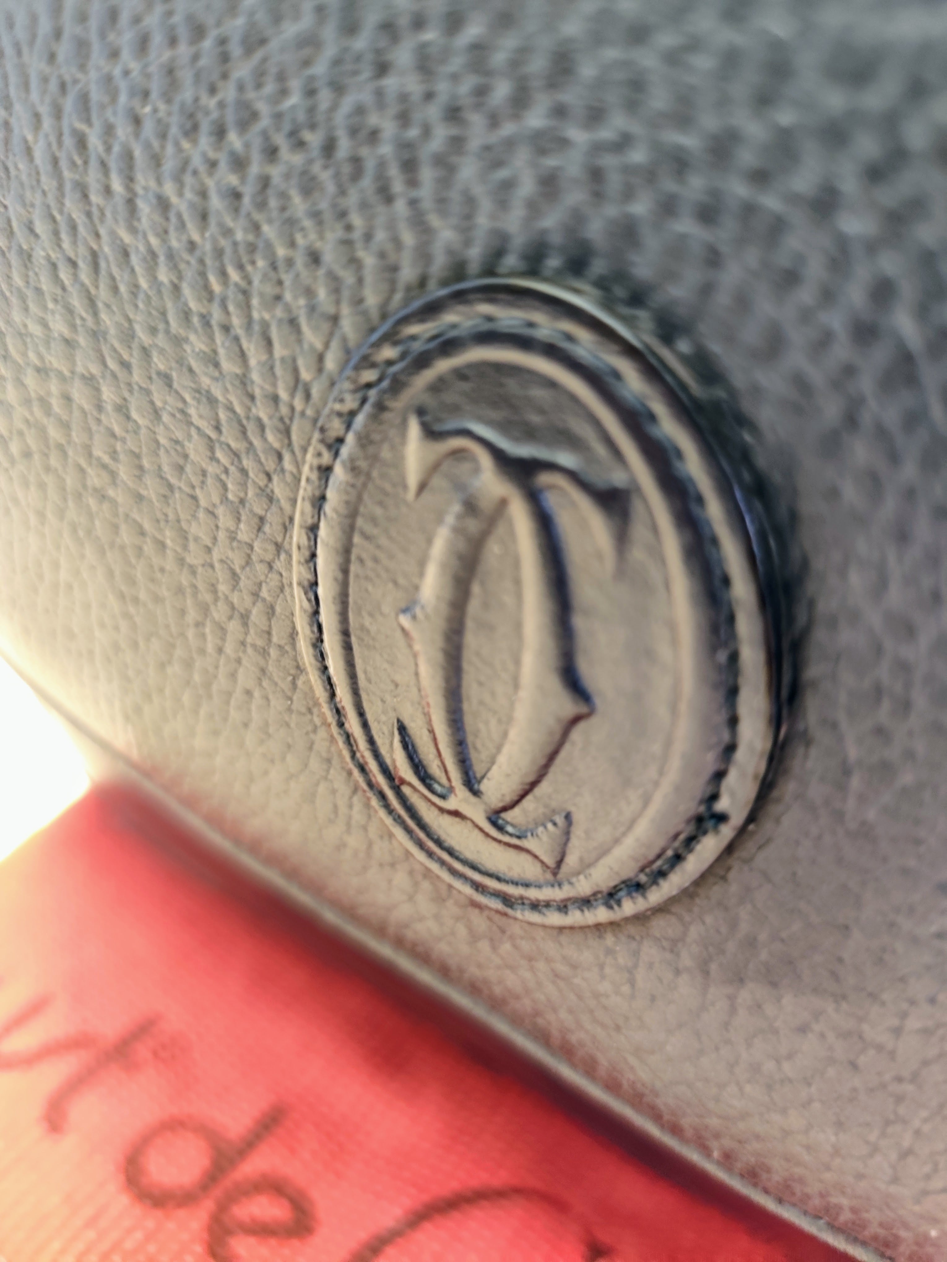 Cartier - Camera Bag a 3 Soffietti Postina a tracolla Vintage in Pelle Blu