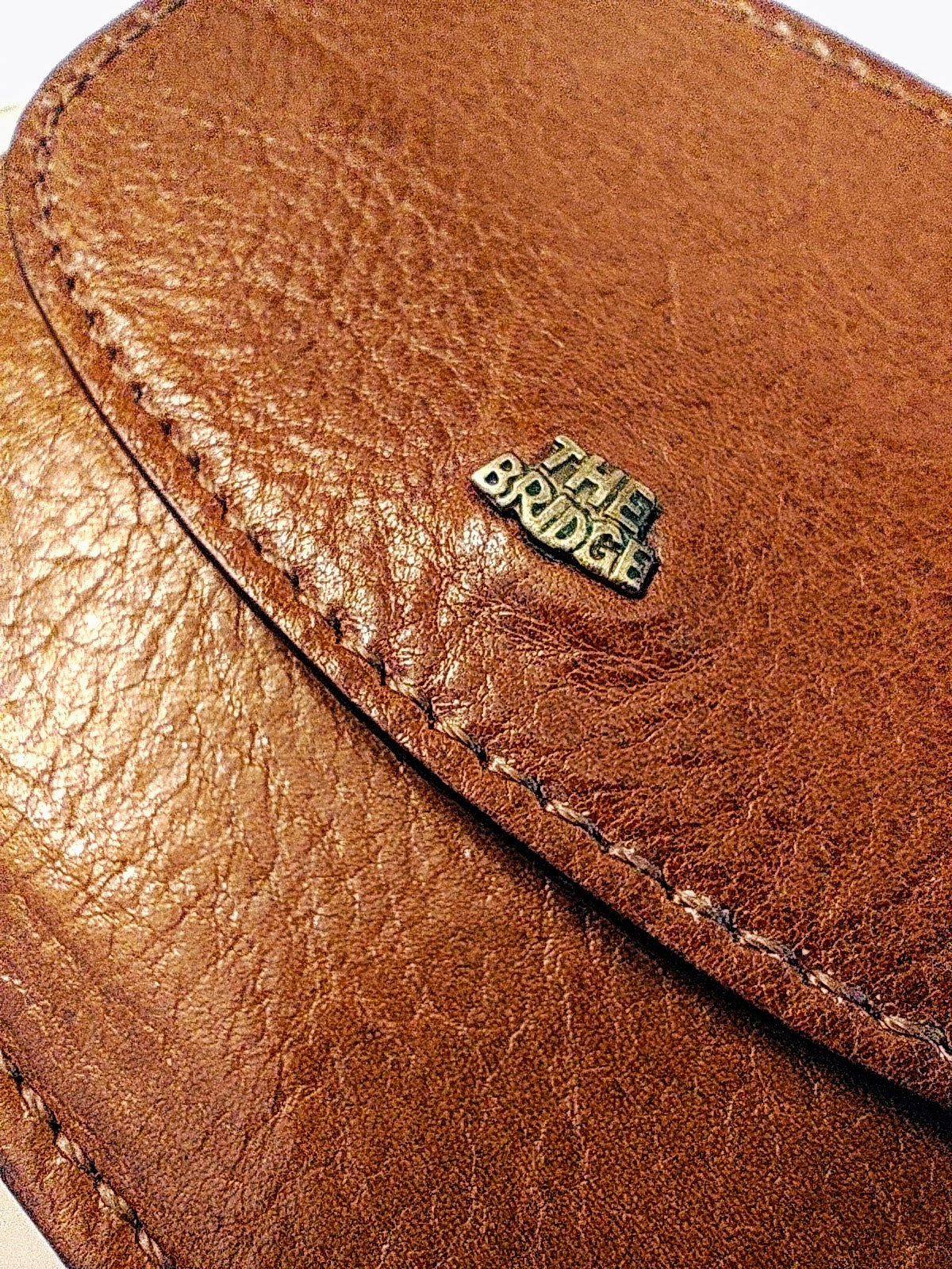 The Bridge – Fermasoldi Portafoglio Grip Spring Linea Story in Pelle