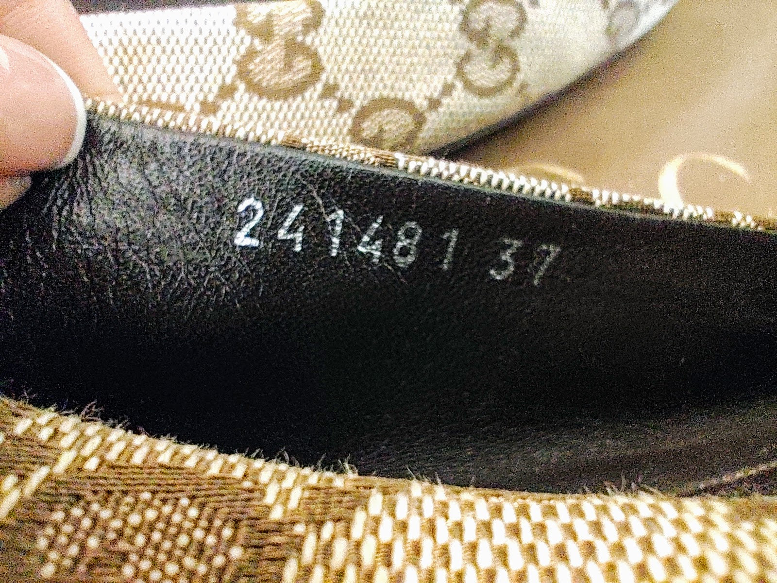 Gucci – Ballerine Tessuto “GG” Beige Fiocchi e Charm Bamboo